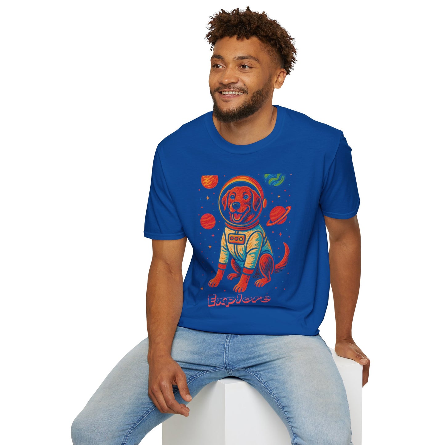 Sam Explore - Unisex Softstyle T-Shirt
