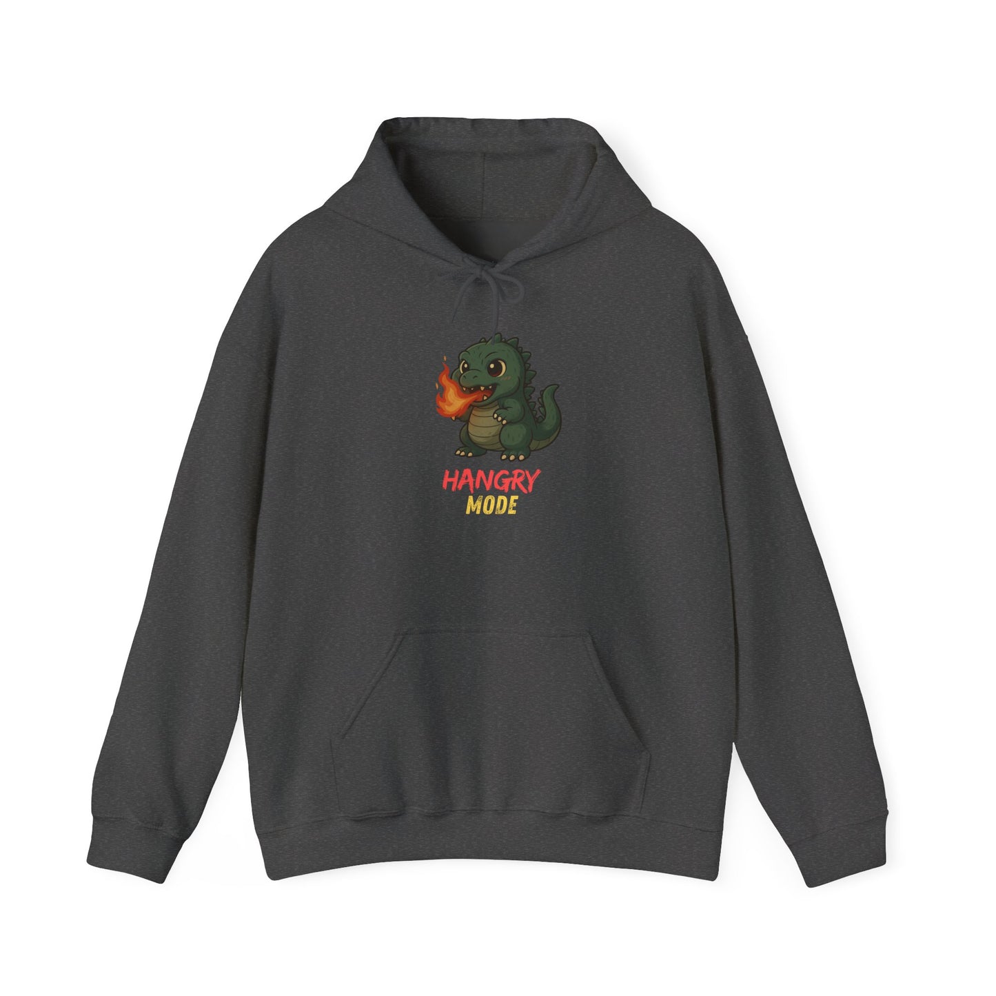 Hangry Mode Dino Unisex Heavy Blend™ Hooded Sweatshirt