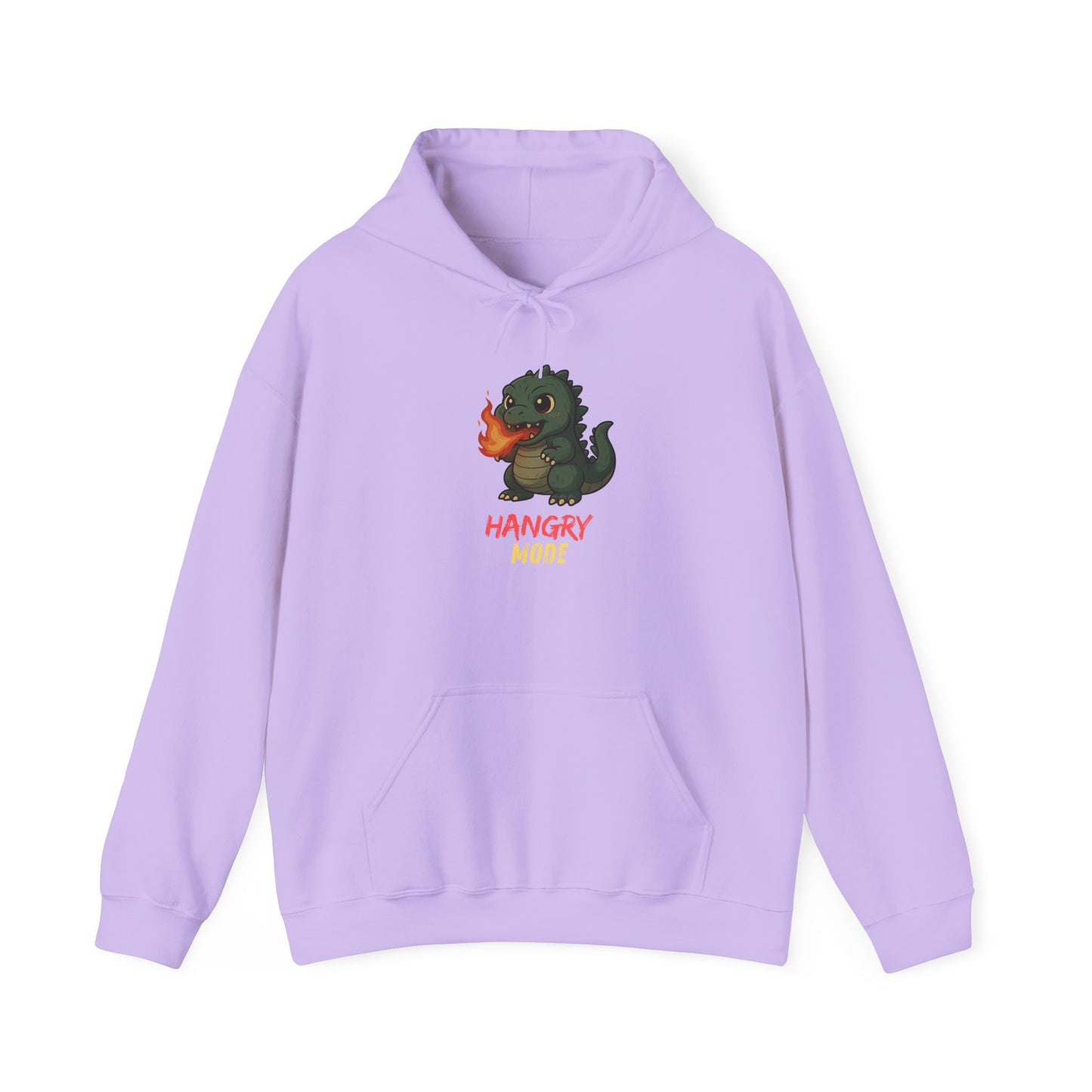 Hangry Mode Dino Unisex Heavy Blend™ Hooded Sweatshirt