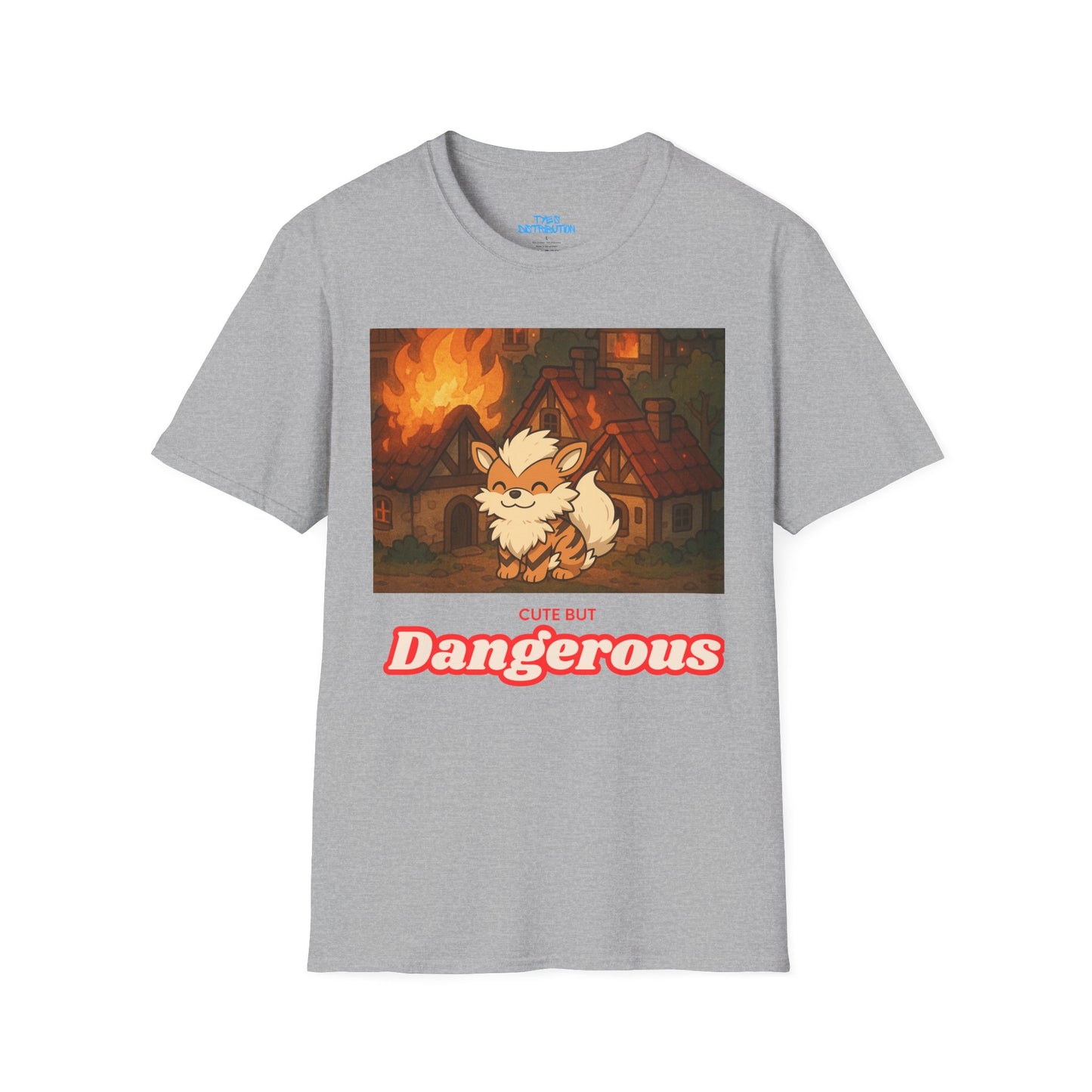 Cute But Dangerous - Unisex Softstyle T-Shirt