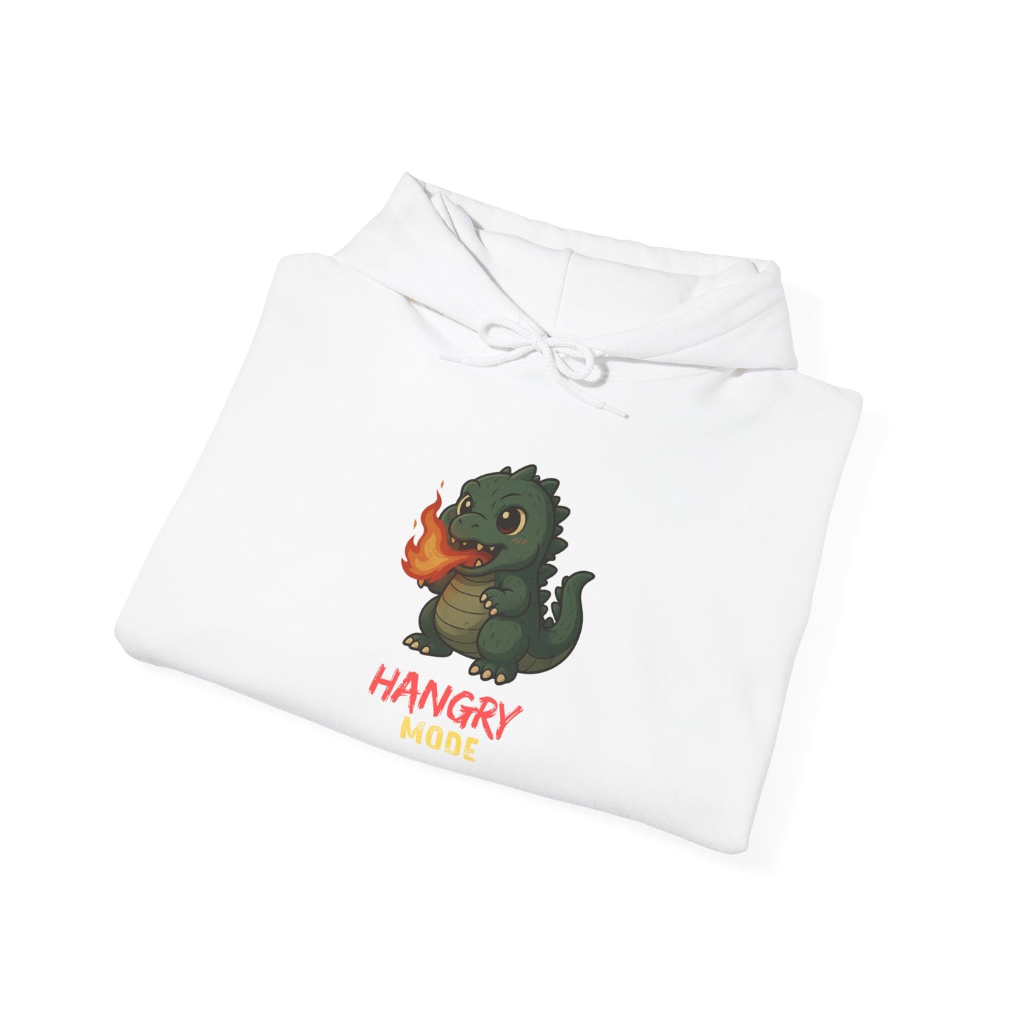 Hangry Mode Dino Unisex Heavy Blend™ Hooded Sweatshirt
