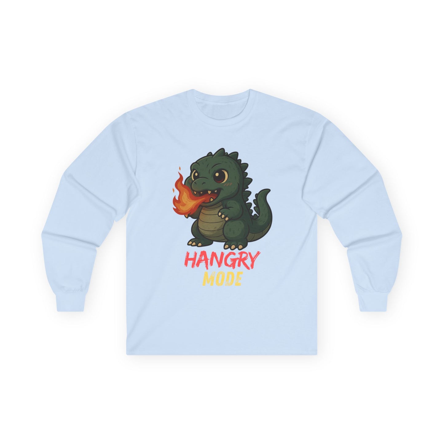 Hangry Mode Dino - Unisex Ultra Cotton Long Sleeve Tee