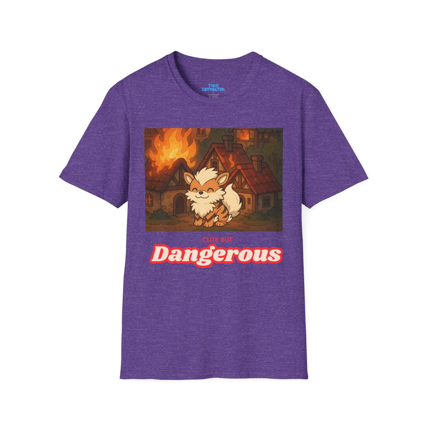 Cute But Dangerous - Unisex Softstyle T-Shirt