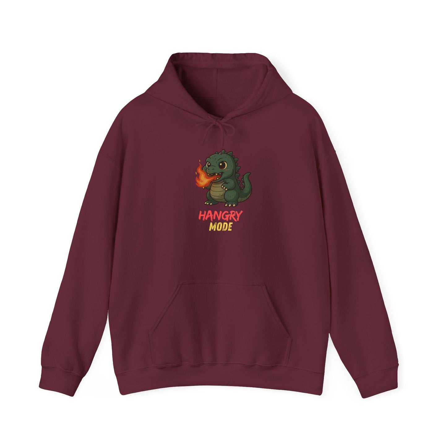 Hangry Mode Dino Unisex Heavy Blend™ Hooded Sweatshirt