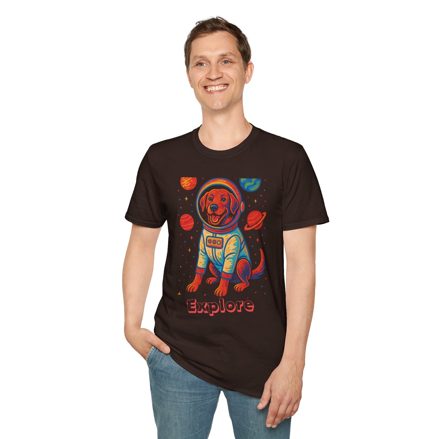 Sam Explore - Unisex Softstyle T-Shirt