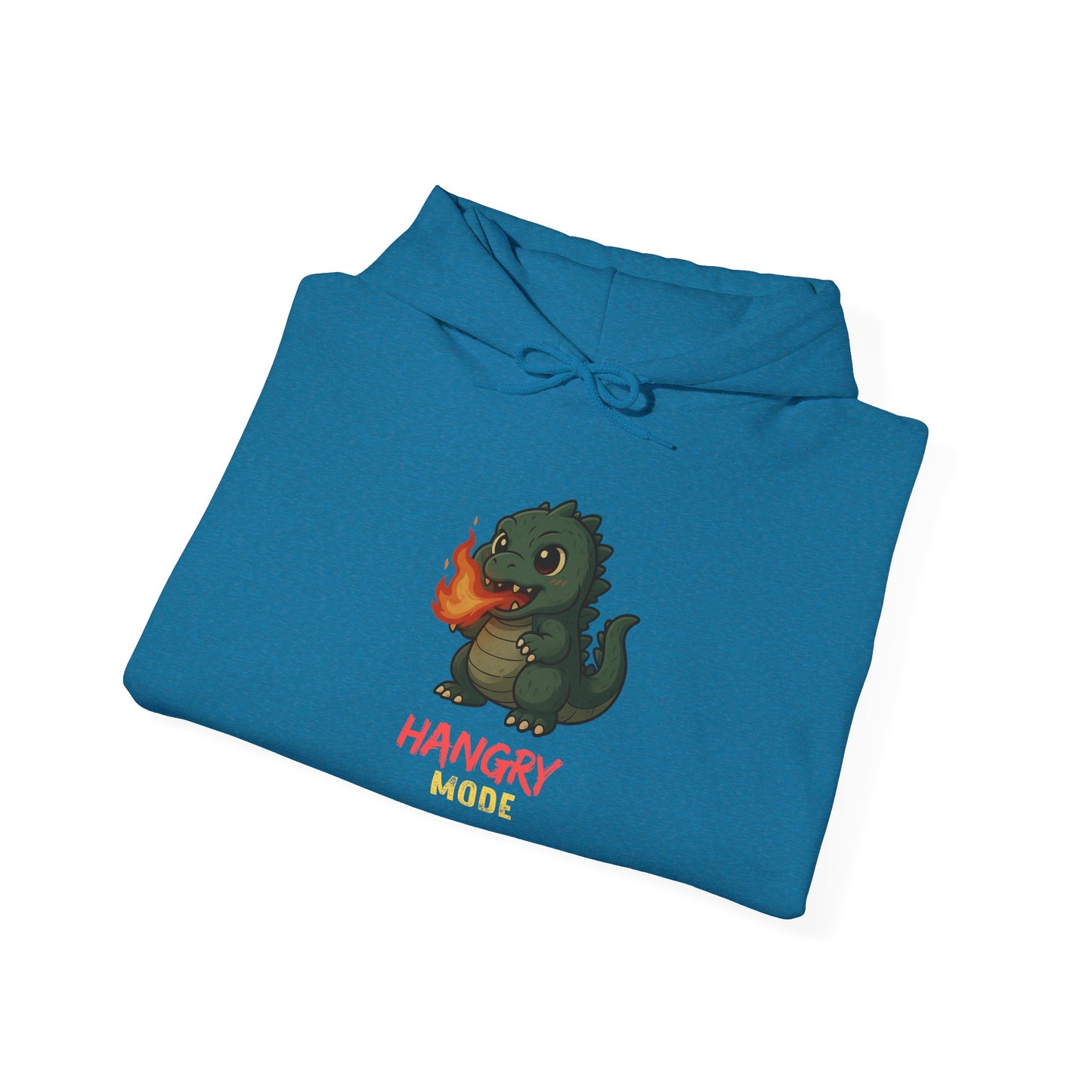 Hangry Mode Dino Unisex Heavy Blend™ Hooded Sweatshirt