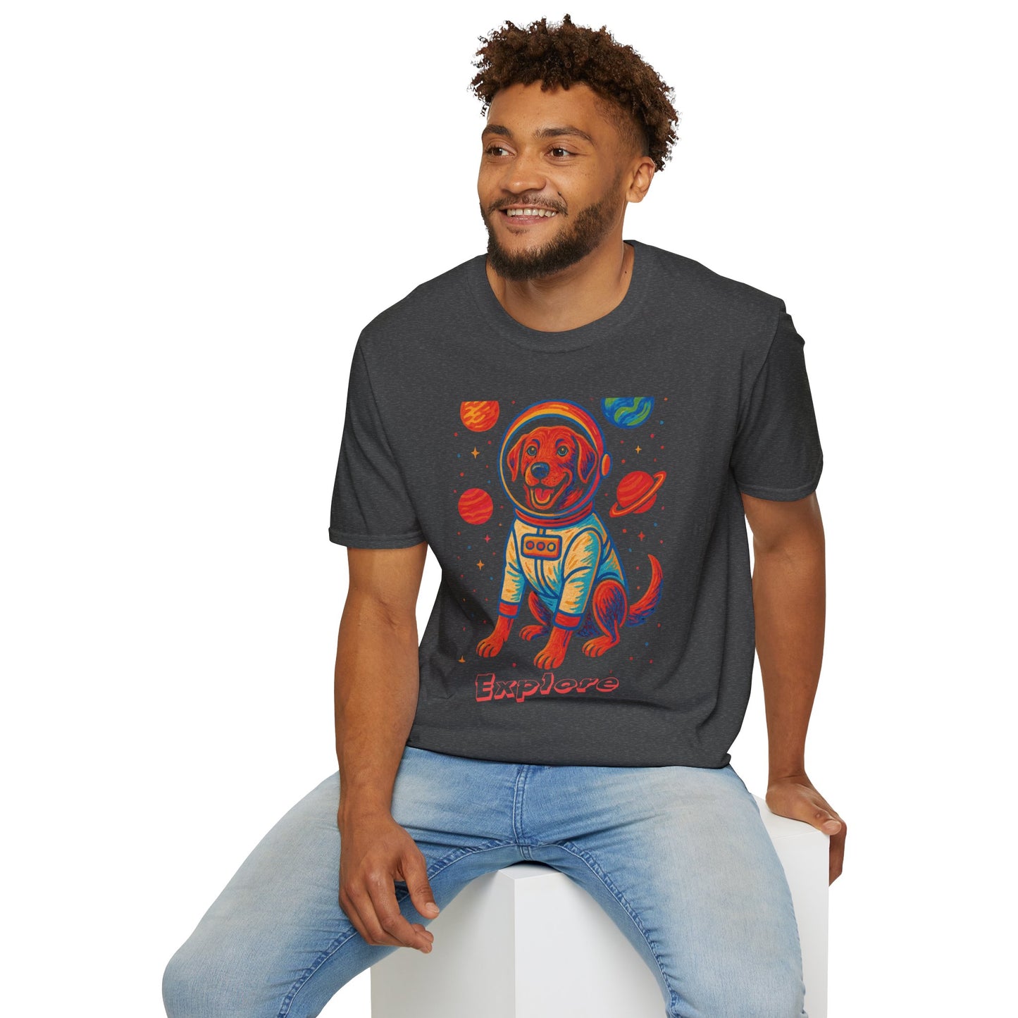 Sam Explore - Unisex Softstyle T-Shirt