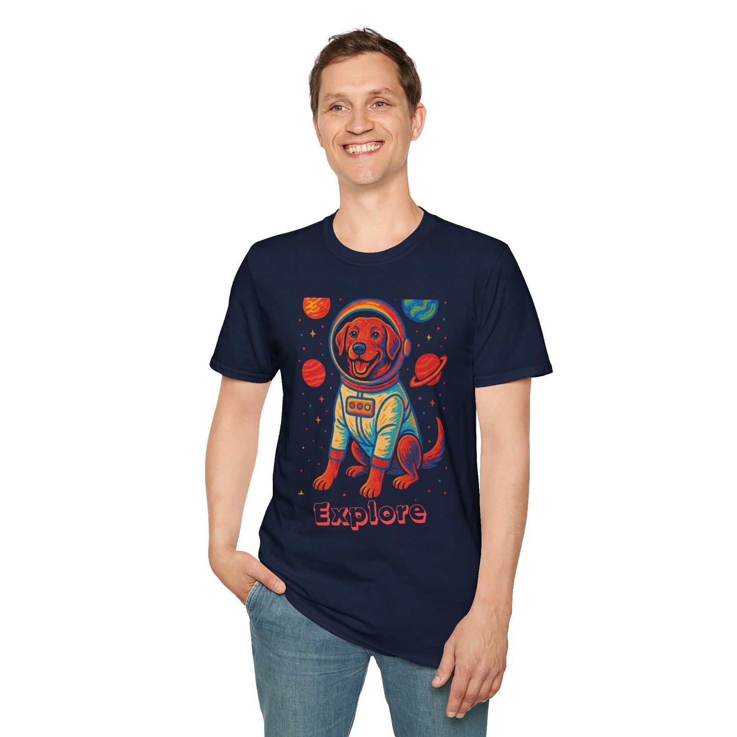 Sam Explore - Unisex Softstyle T-Shirt