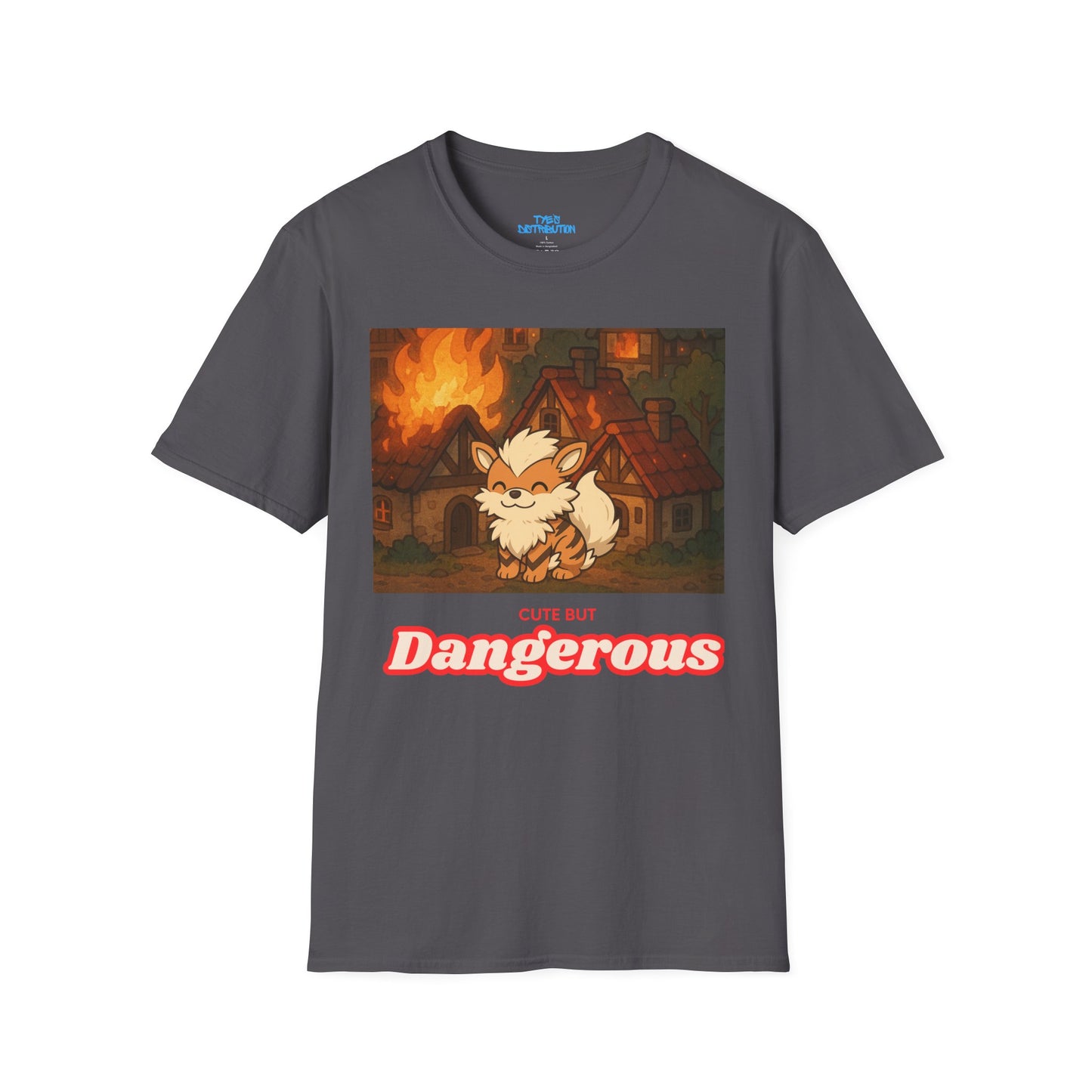 Cute But Dangerous - Unisex Softstyle T-Shirt