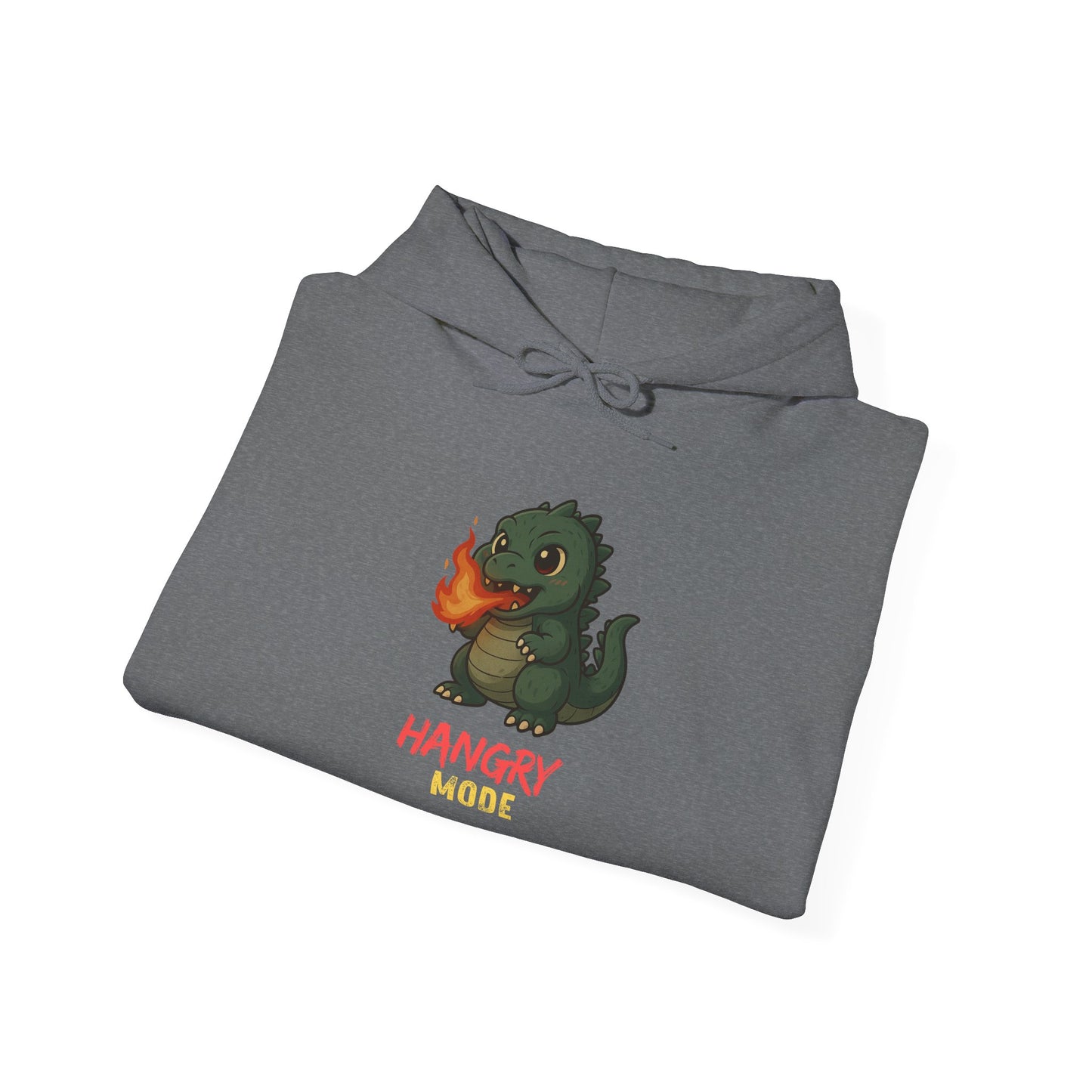 Hangry Mode Dino Unisex Heavy Blend™ Hooded Sweatshirt