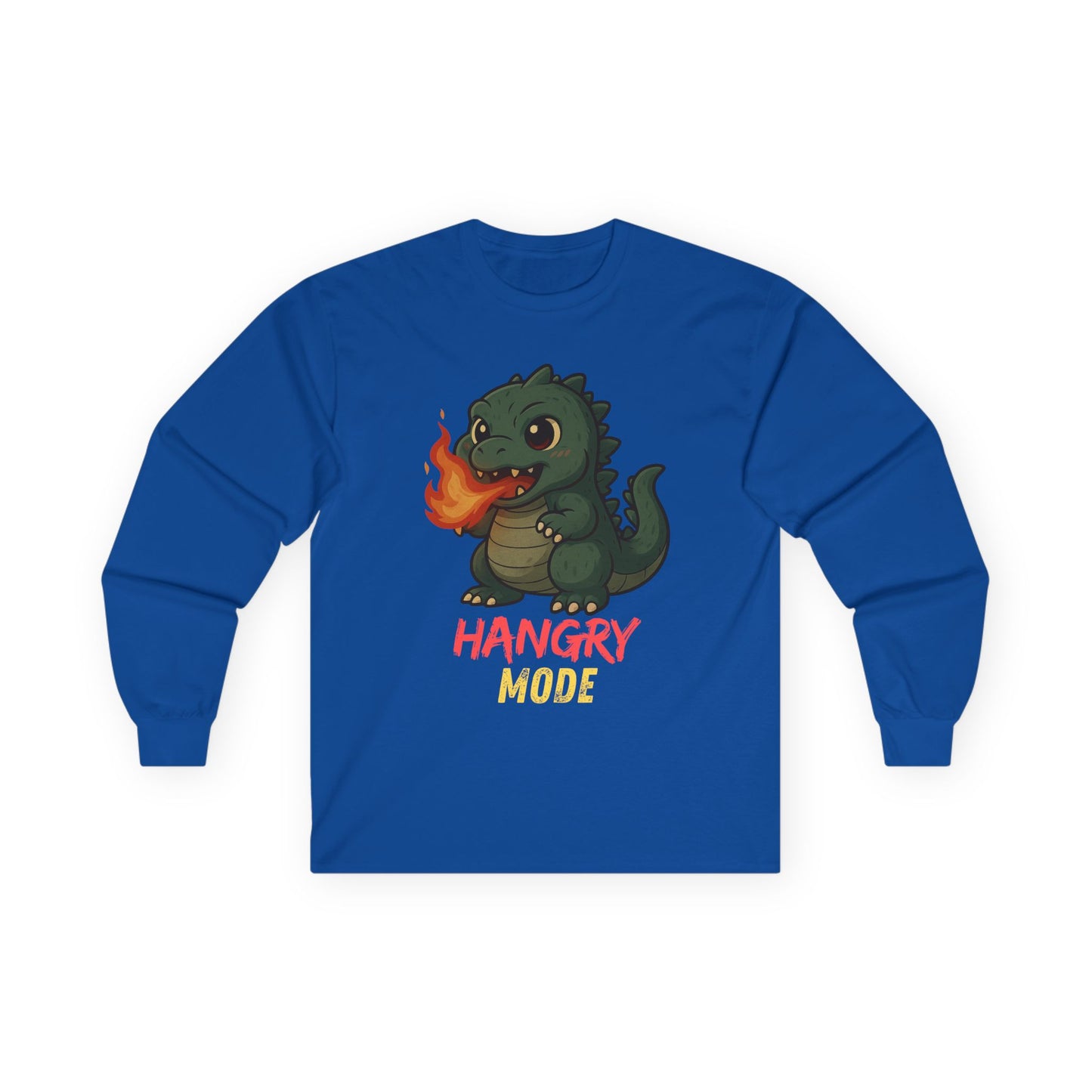 Hangry Mode Dino - Unisex Ultra Cotton Long Sleeve Tee