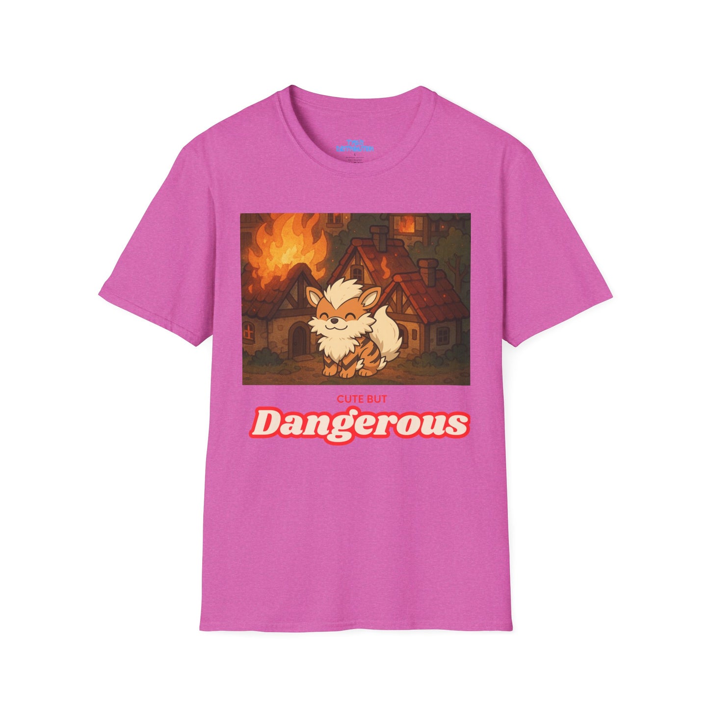 Cute But Dangerous - Unisex Softstyle T-Shirt