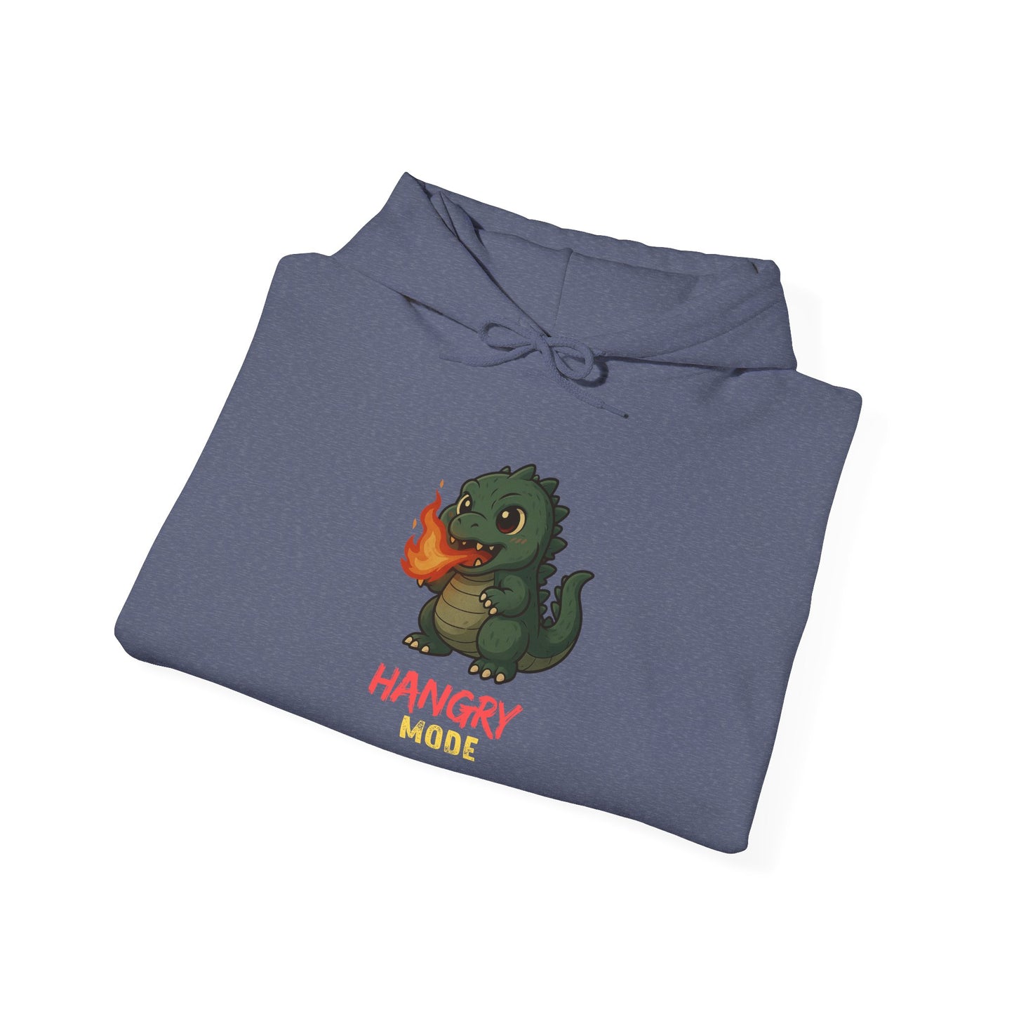 Hangry Mode Dino Unisex Heavy Blend™ Hooded Sweatshirt