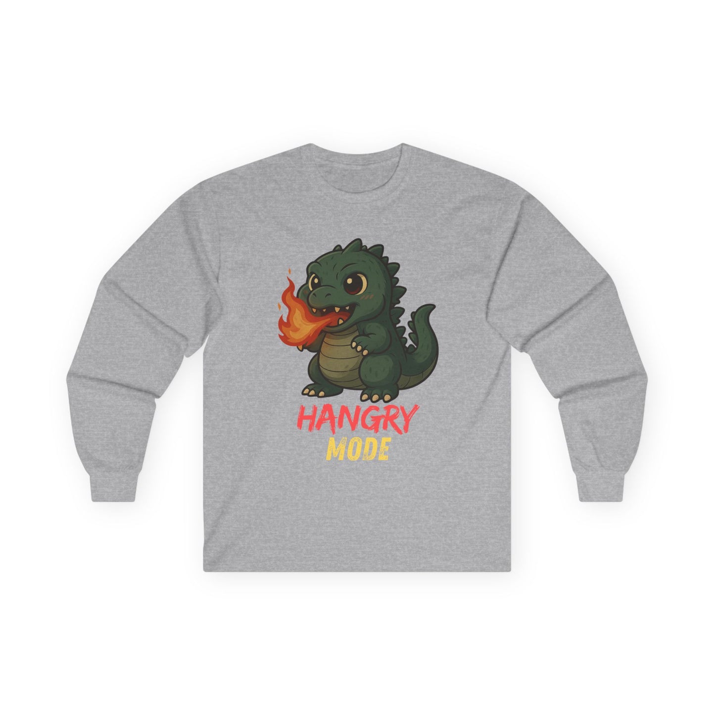 Hangry Mode Dino - Unisex Ultra Cotton Long Sleeve Tee