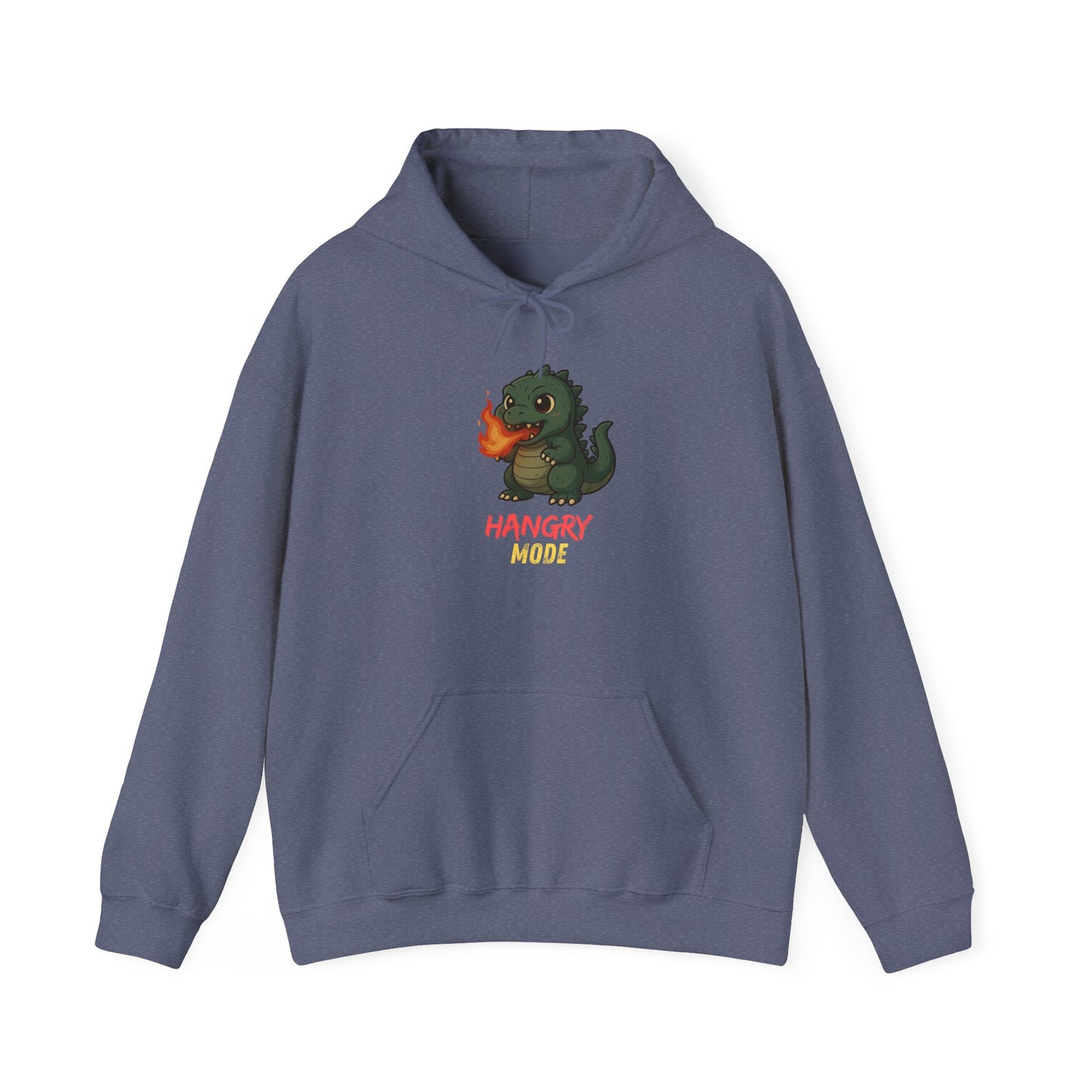 Hangry Mode Dino Unisex Heavy Blend™ Hooded Sweatshirt