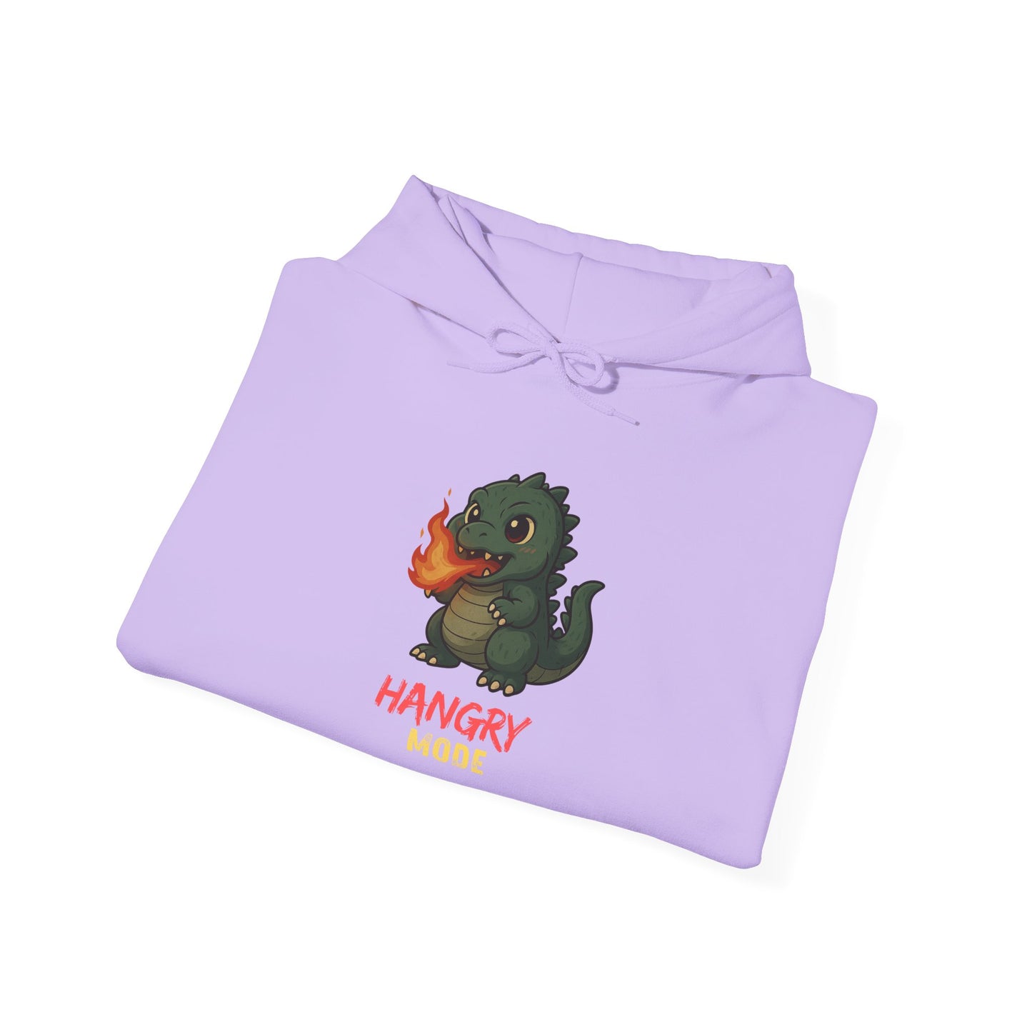 Hangry Mode Dino Unisex Heavy Blend™ Hooded Sweatshirt