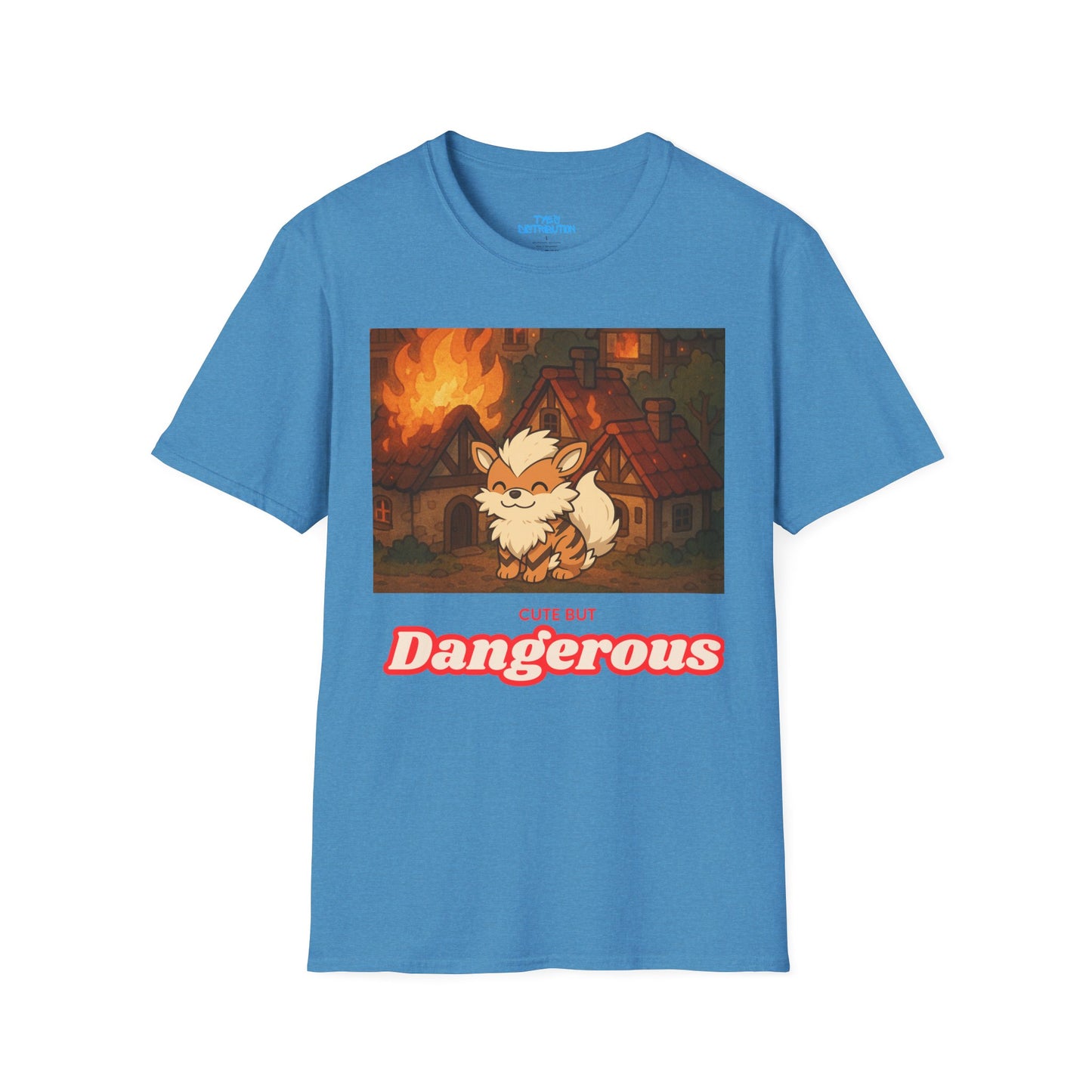Cute But Dangerous - Unisex Softstyle T-Shirt