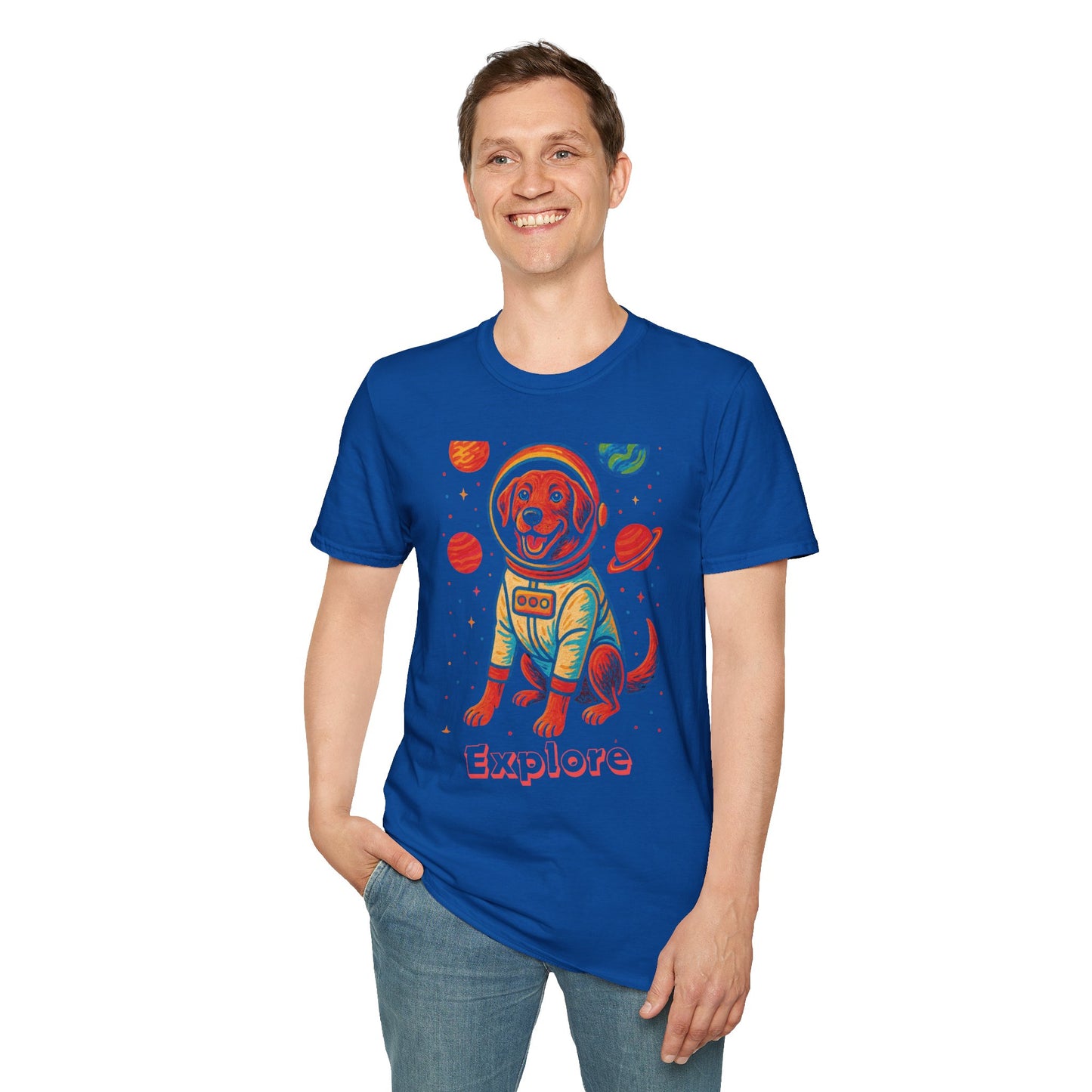 Sam Explore - Unisex Softstyle T-Shirt