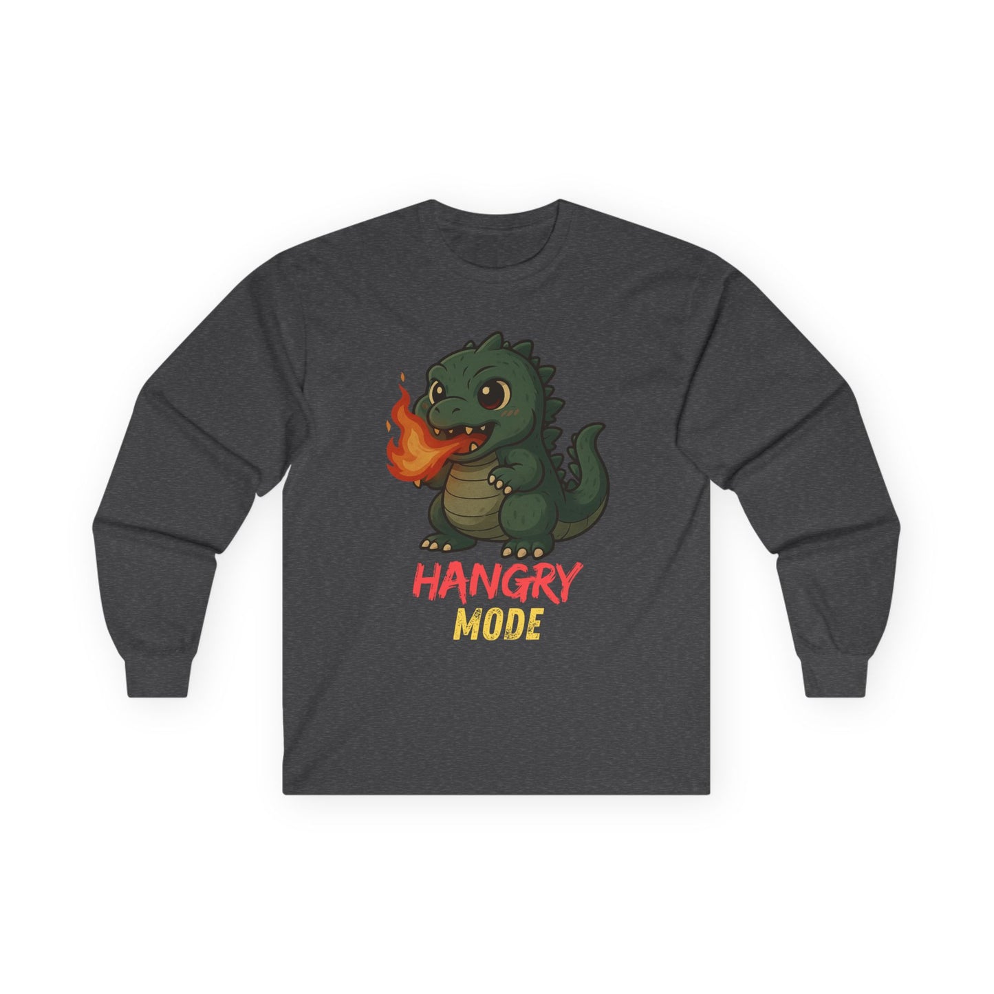 Hangry Mode Dino - Unisex Ultra Cotton Long Sleeve Tee