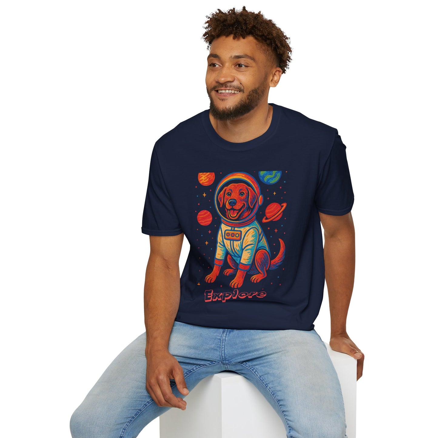 Sam Explore - Unisex Softstyle T-Shirt