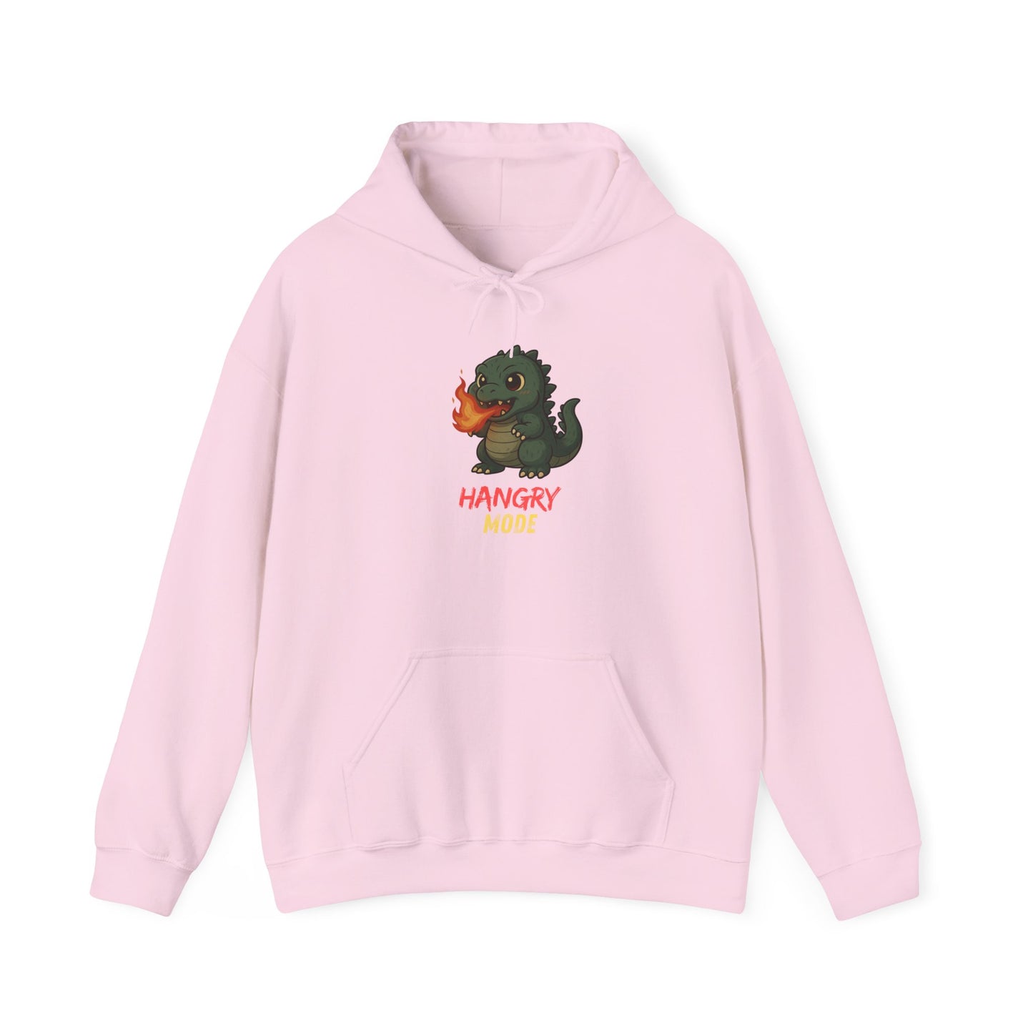 Hangry Mode Dino Unisex Heavy Blend™ Hooded Sweatshirt