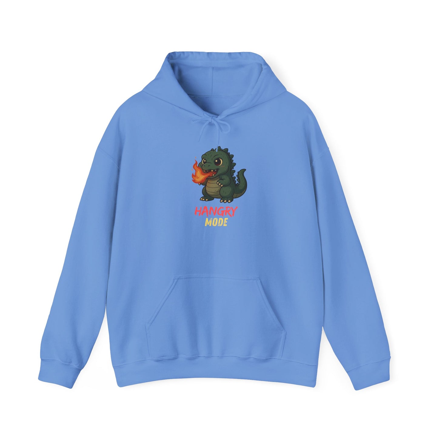 Hangry Mode Dino Unisex Heavy Blend™ Hooded Sweatshirt