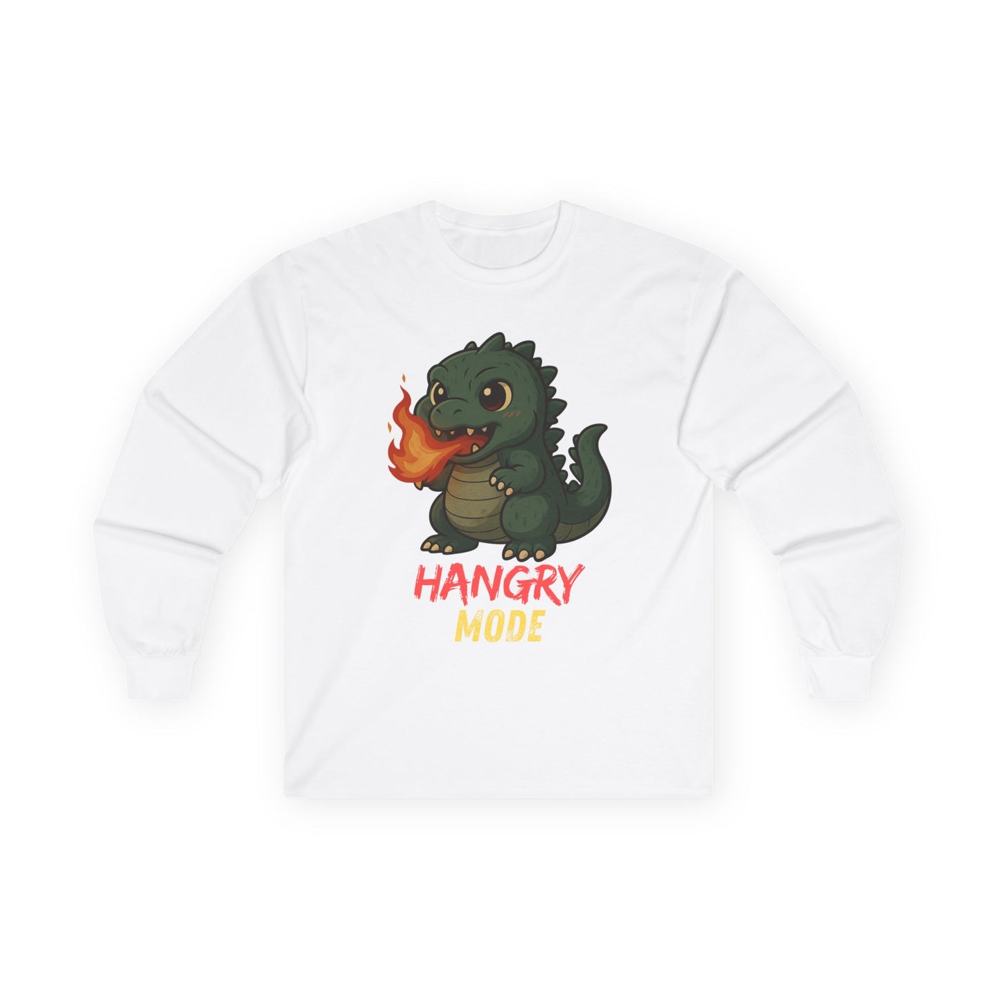 Hangry Mode Dino - Unisex Ultra Cotton Long Sleeve Tee