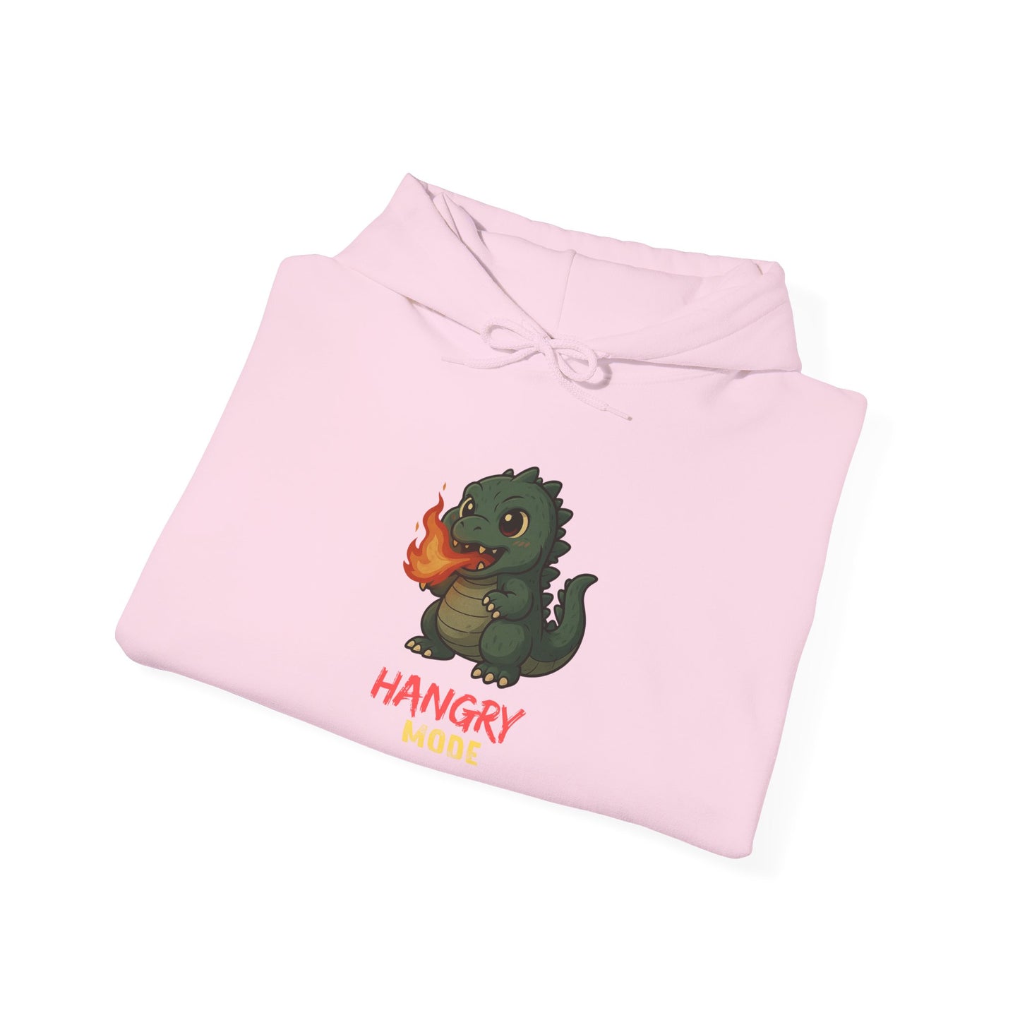 Hangry Mode Dino Unisex Heavy Blend™ Hooded Sweatshirt