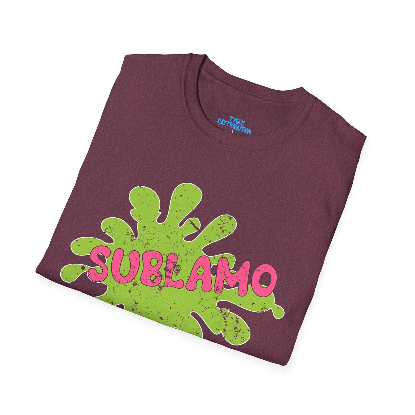 Sublamo Distressed - Unisex Softstyle T-Shirt