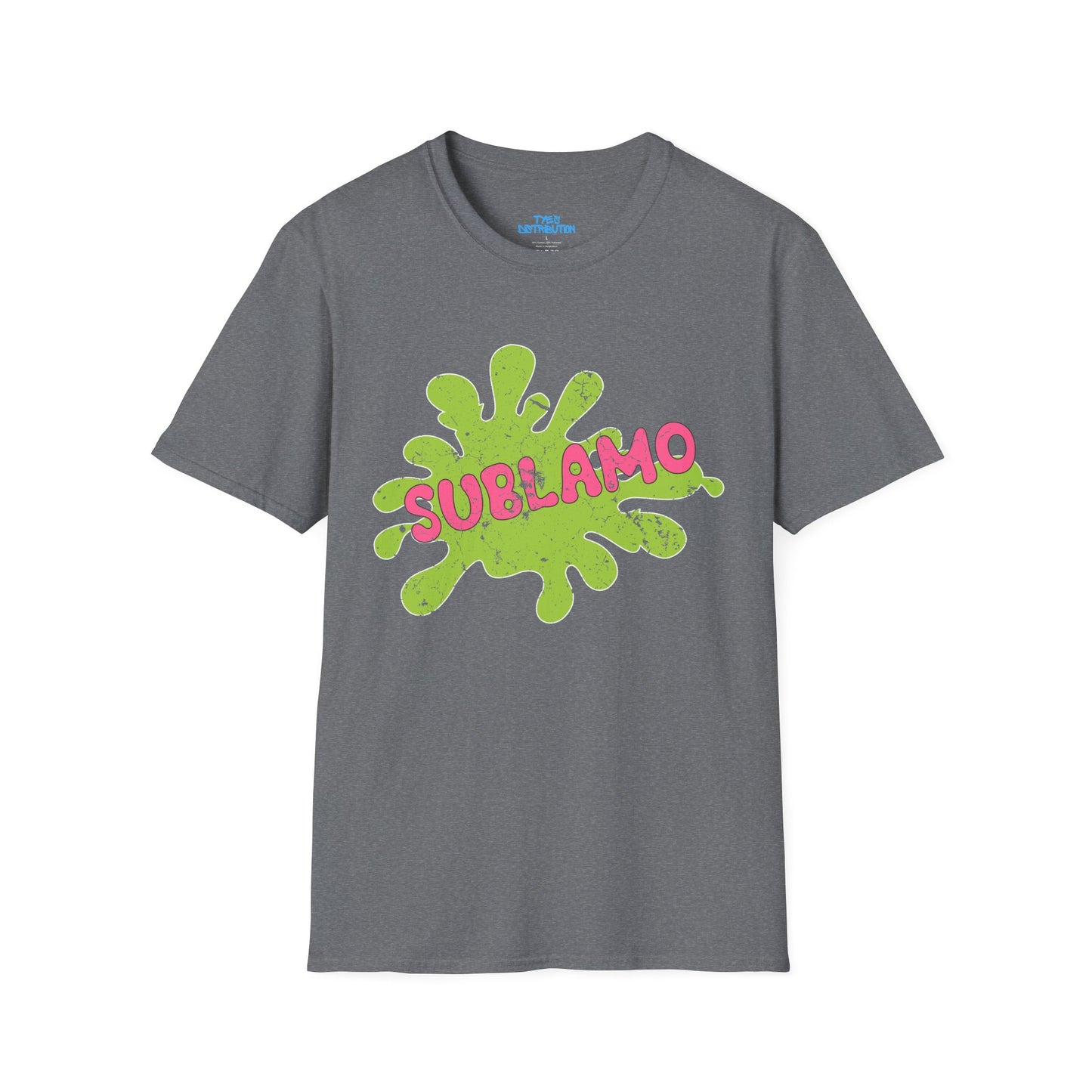 Sublamo Distressed - Unisex Softstyle T-Shirt