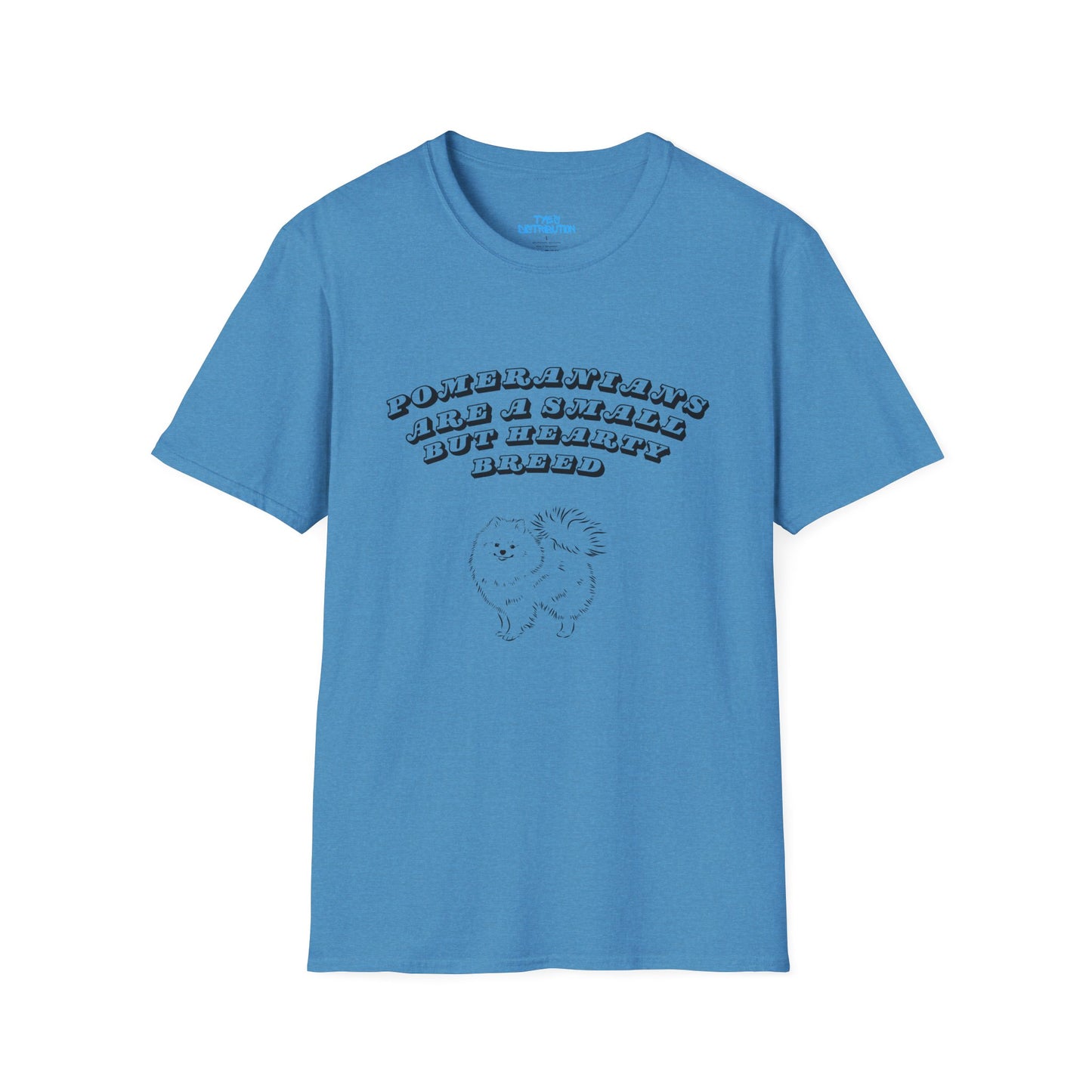 Pomeranians are a Small but Hardy Breed - Unisex Softstyle T-Shirt