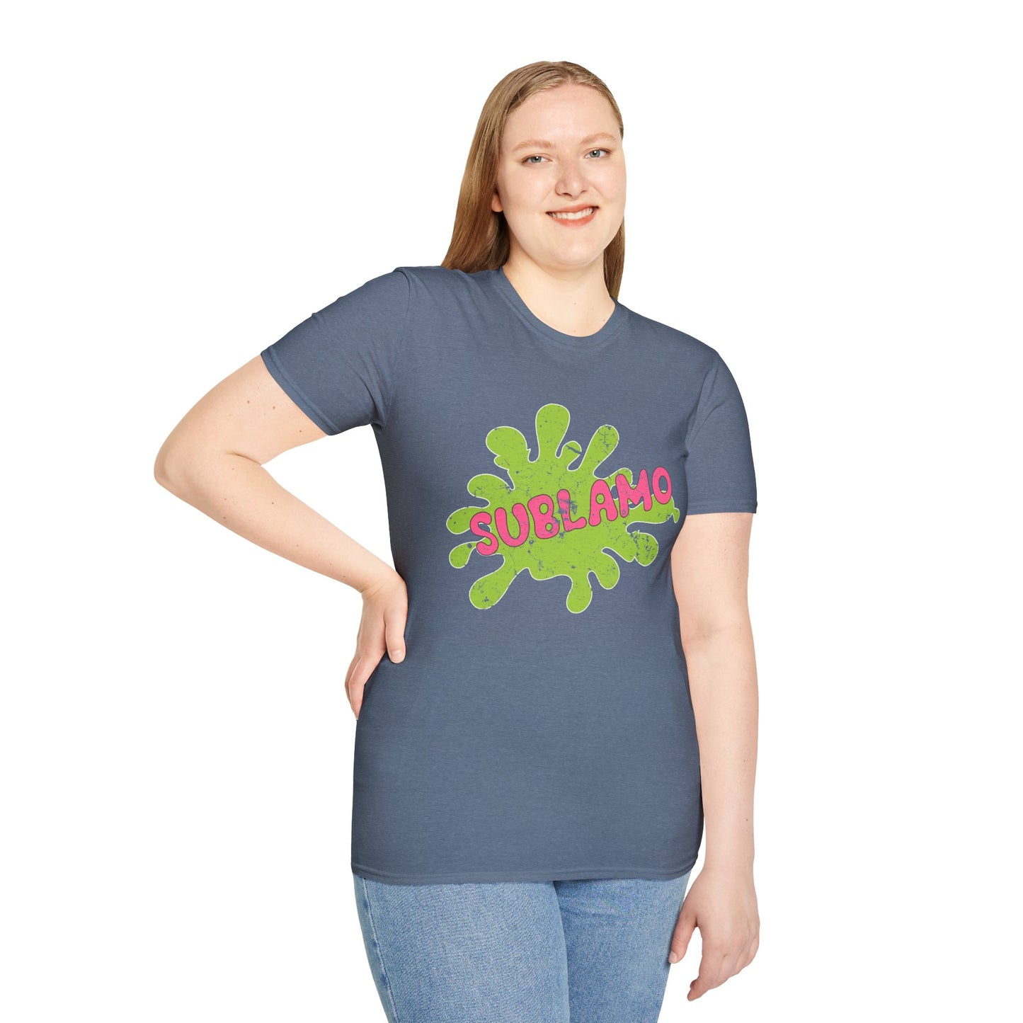 Sublamo Distressed - Unisex Softstyle T-Shirt