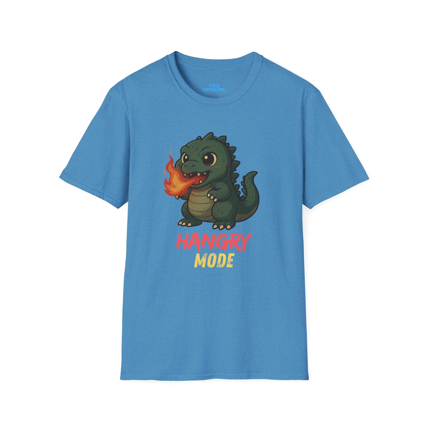 Hangry Mode Dino - Unisex Softstyle T-Shirt