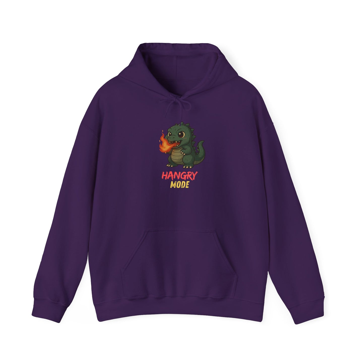 Hangry Mode Dino Unisex Heavy Blend™ Hooded Sweatshirt