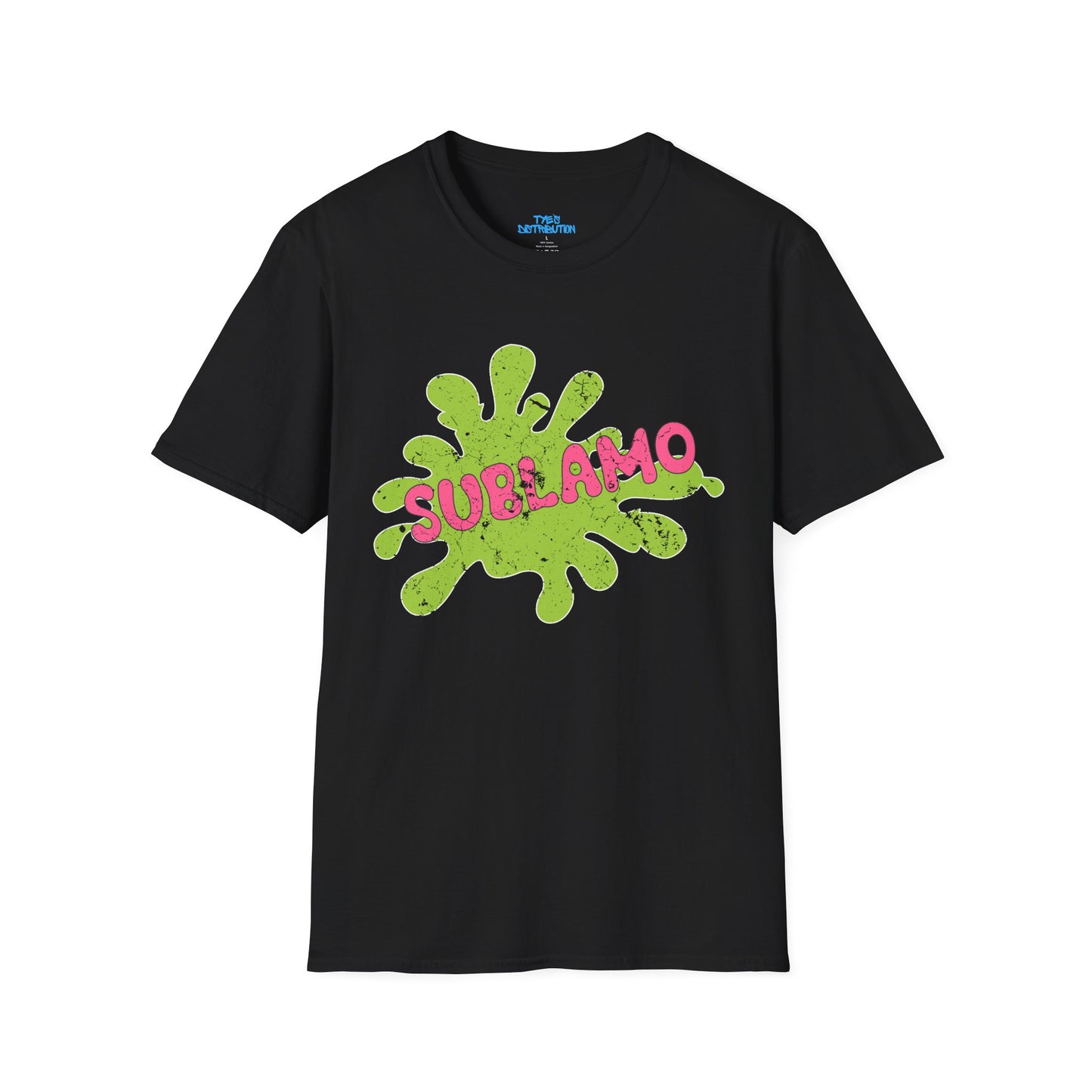 Sublamo Distressed - Unisex Softstyle T-Shirt