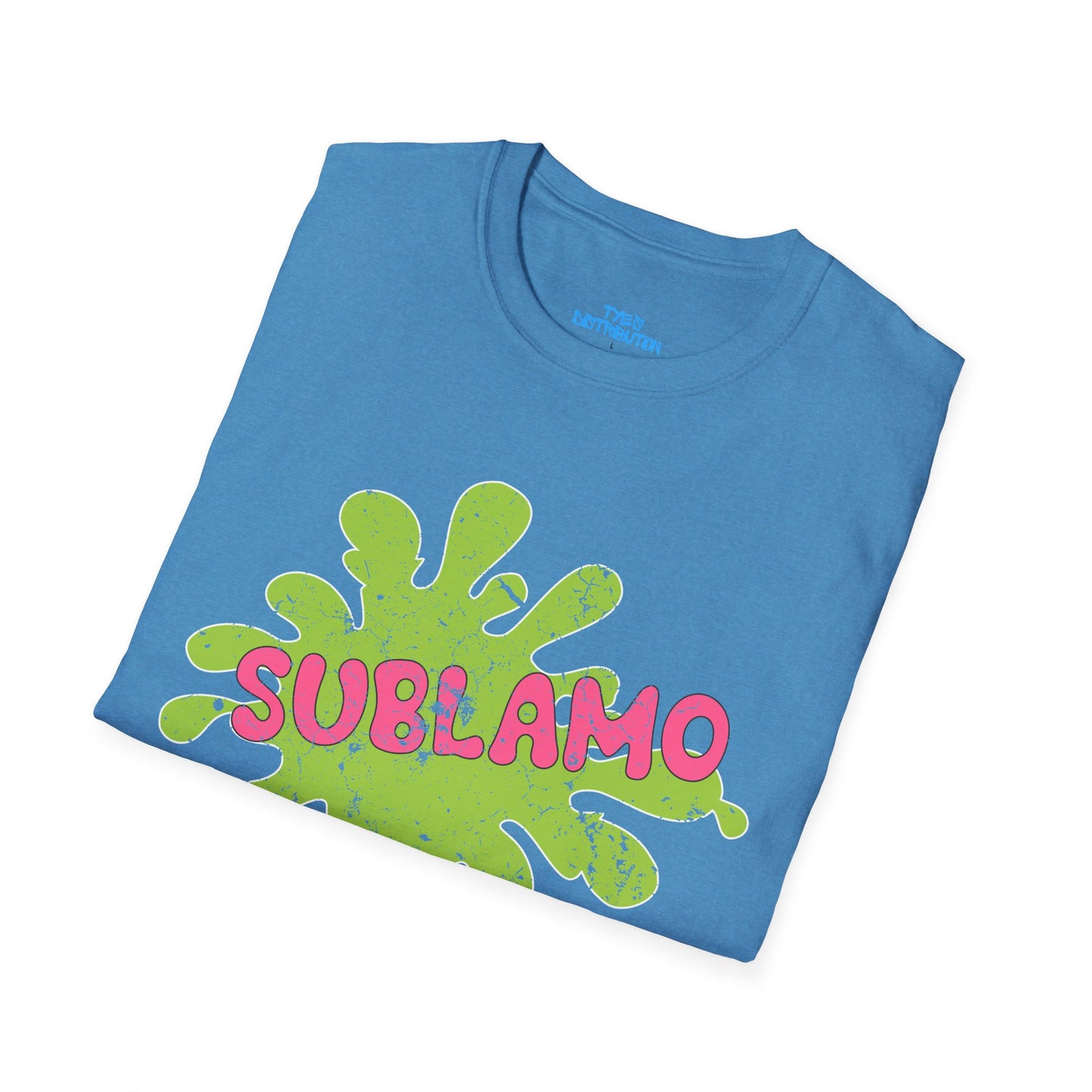 Sublamo Distressed - Unisex Softstyle T-Shirt