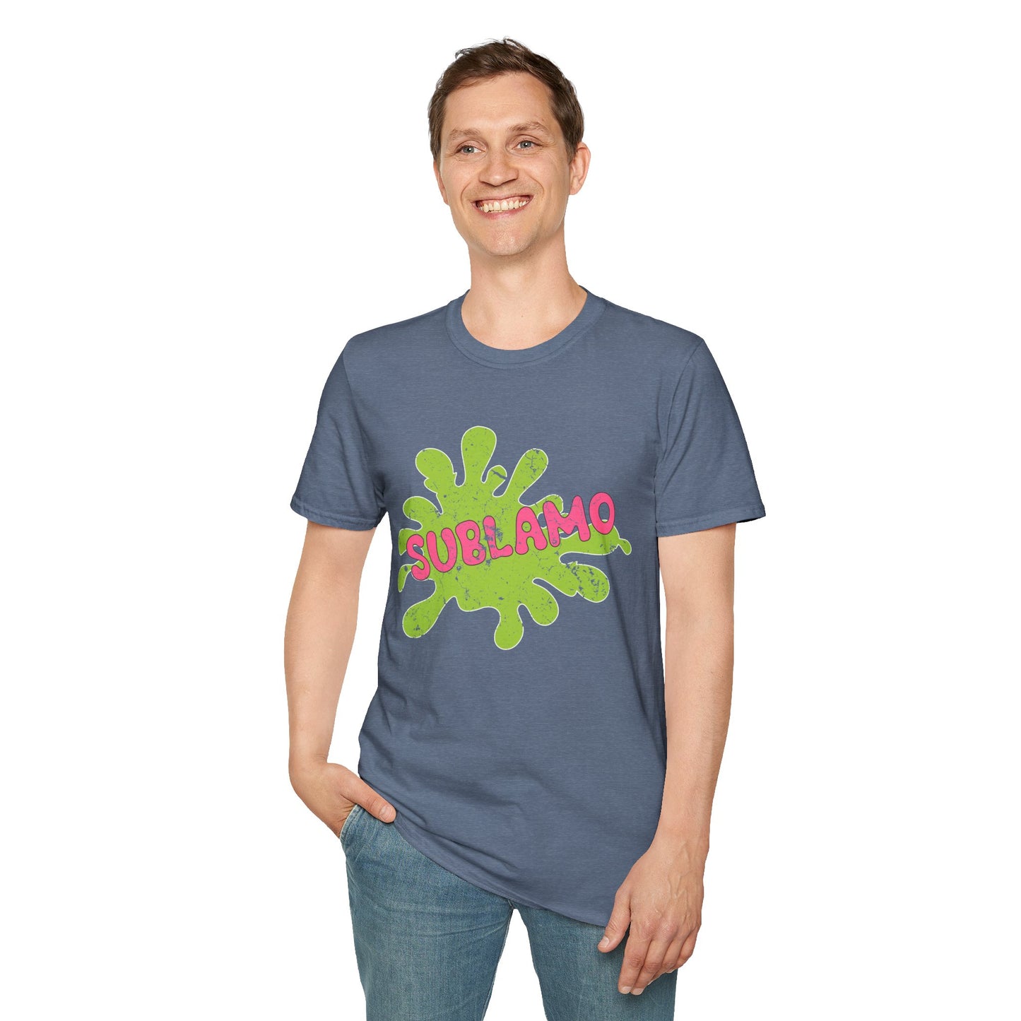 Sublamo Distressed - Unisex Softstyle T-Shirt
