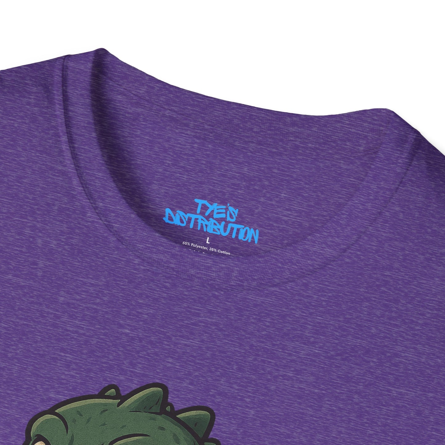 Cute & Bitey Dino - Unisex Softstyle T-Shirt