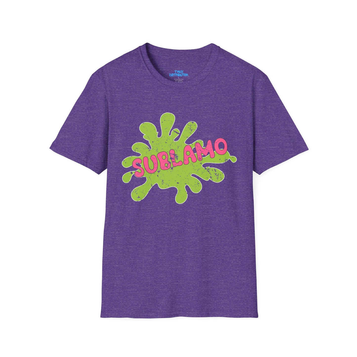 Sublamo Distressed - Unisex Softstyle T-Shirt