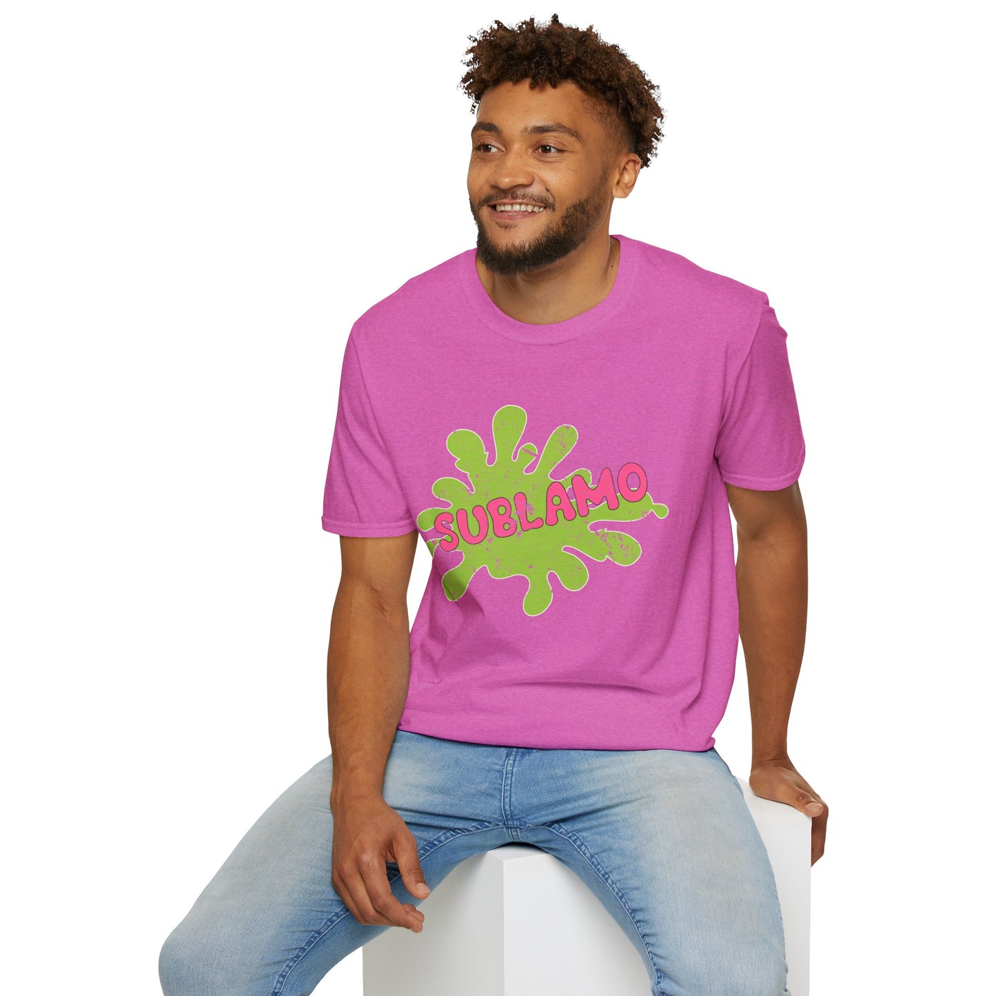 Sublamo Distressed - Unisex Softstyle T-Shirt