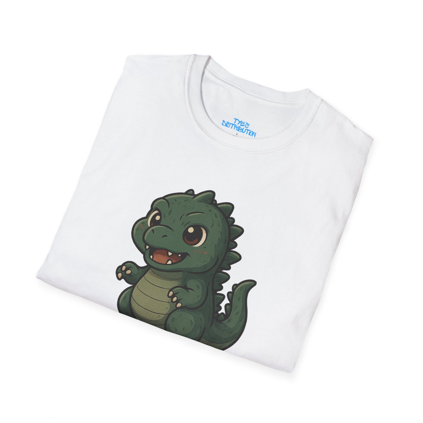 Cute & Bitey Dino - Unisex Softstyle T-Shirt