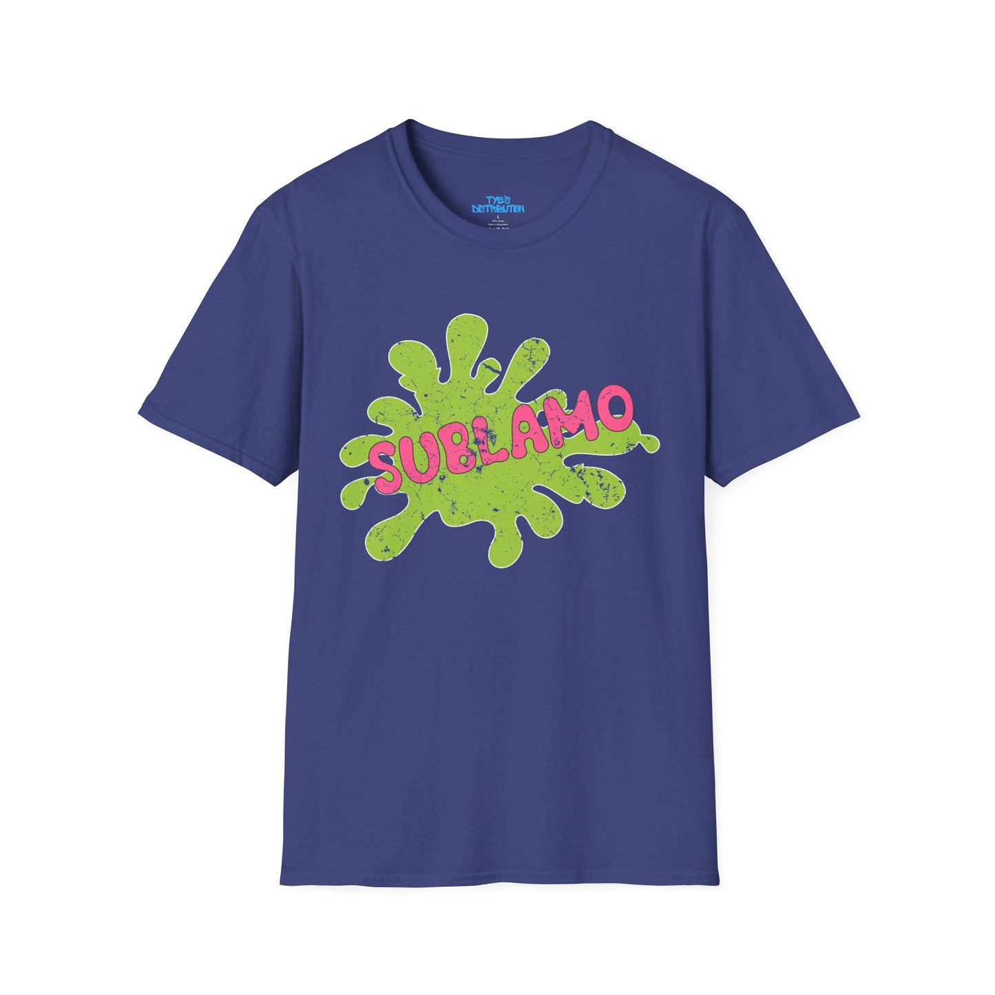 Sublamo Distressed - Unisex Softstyle T-Shirt