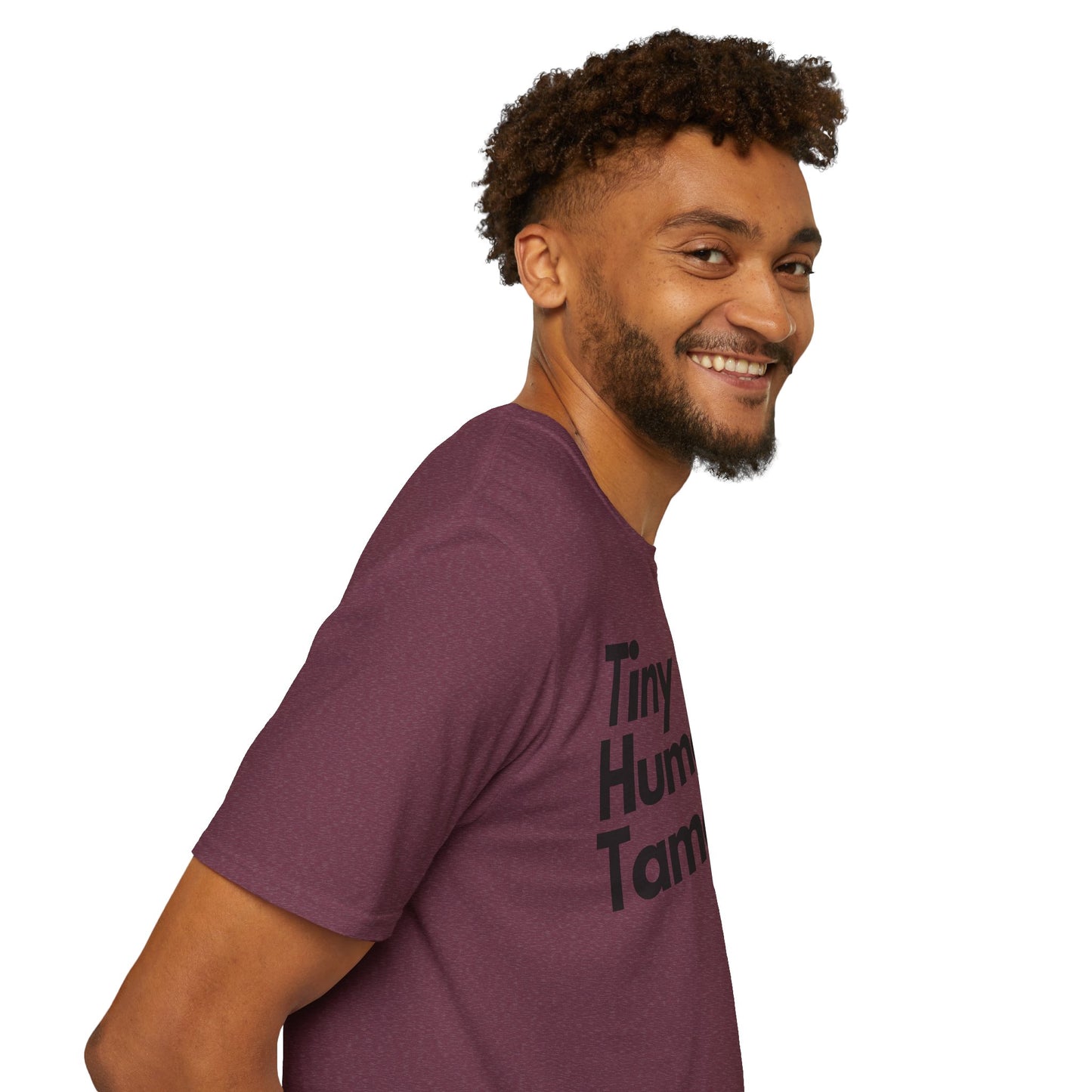 Tiny Human Tamer W/ Black Design - Unisex Softstyle T-Shirt