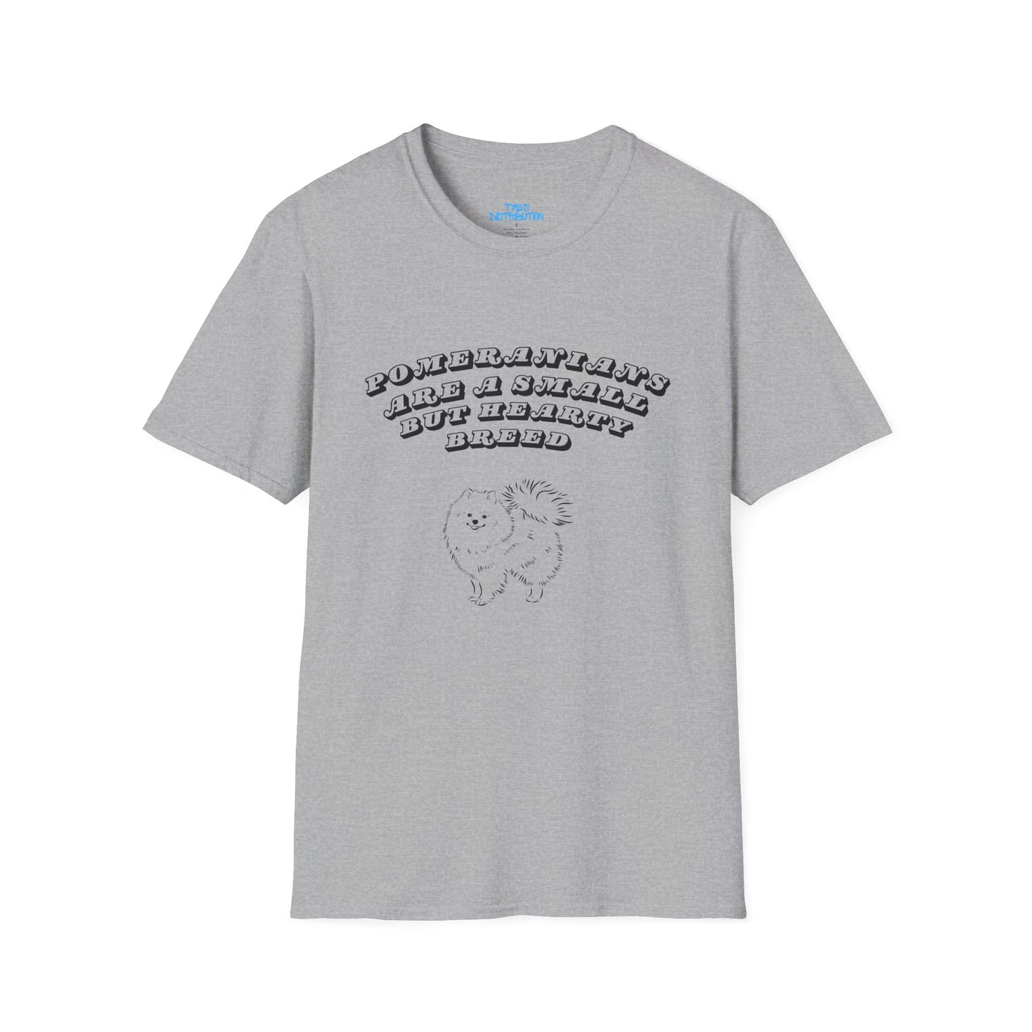 Pomeranians are a Small but Hardy Breed - Unisex Softstyle T-Shirt