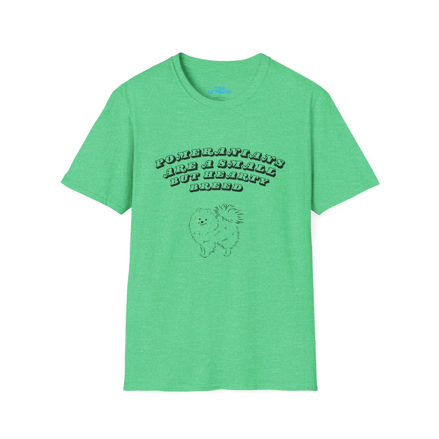 Pomeranians are a Small but Hardy Breed - Unisex Softstyle T-Shirt