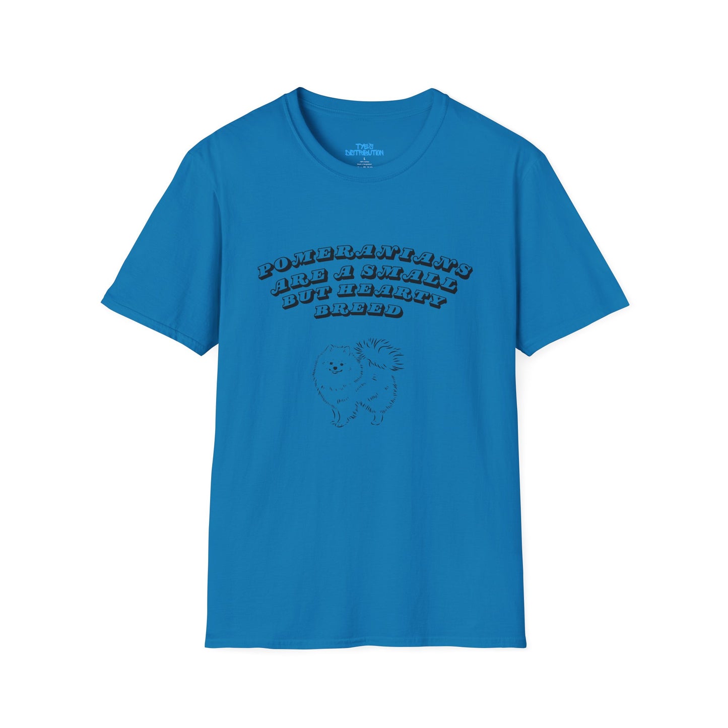 Pomeranians are a Small but Hardy Breed - Unisex Softstyle T-Shirt