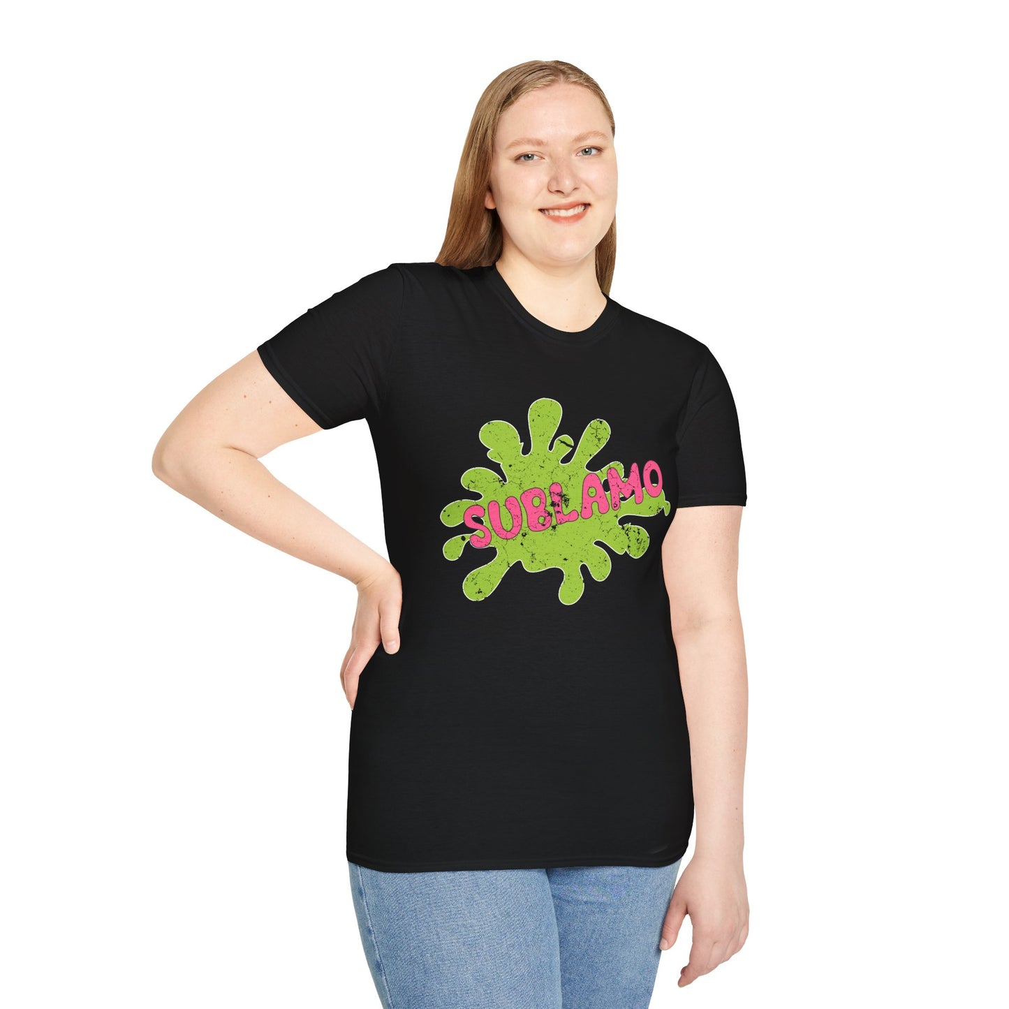 Sublamo Distressed - Unisex Softstyle T-Shirt