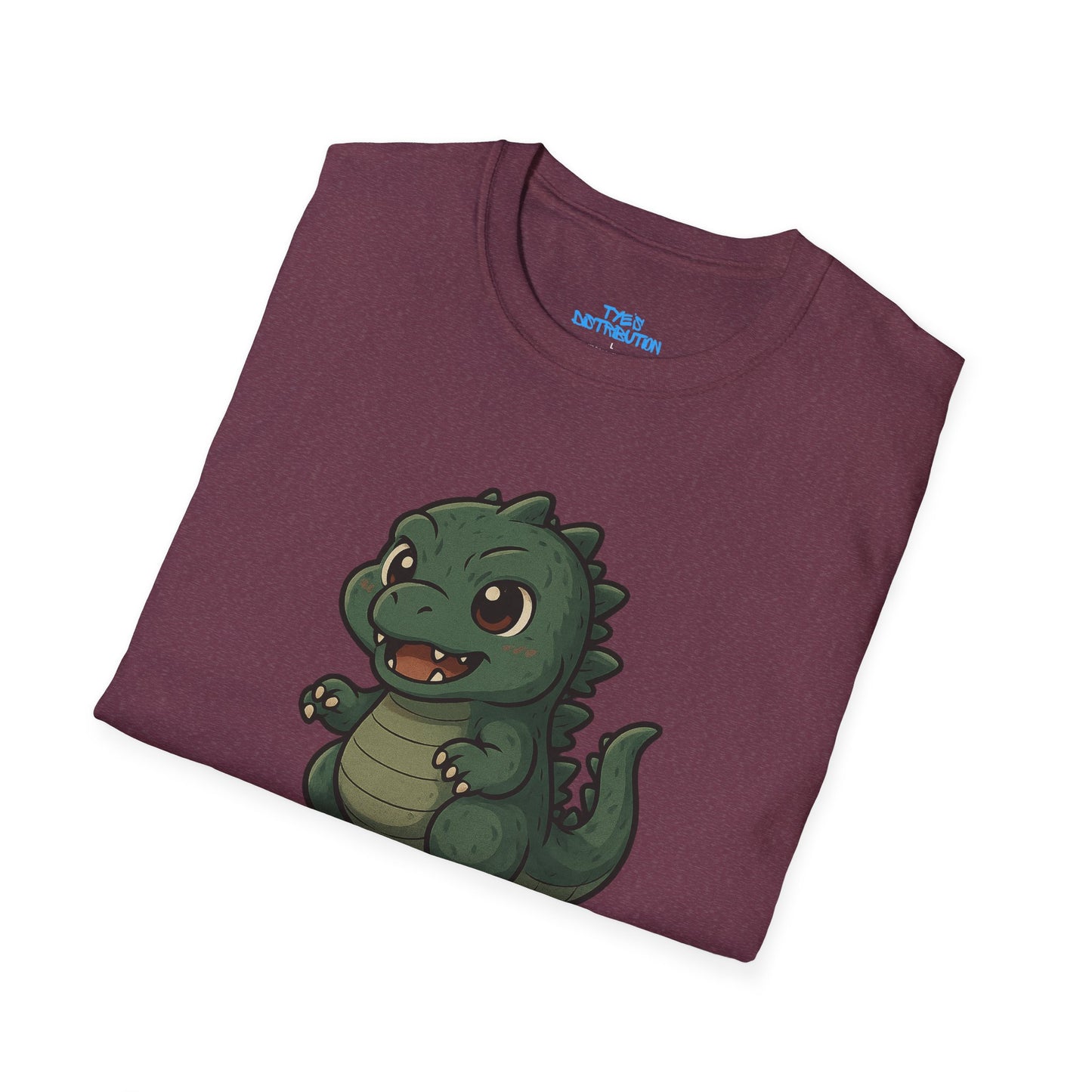 Cute & Bitey Dino - Unisex Softstyle T-Shirt