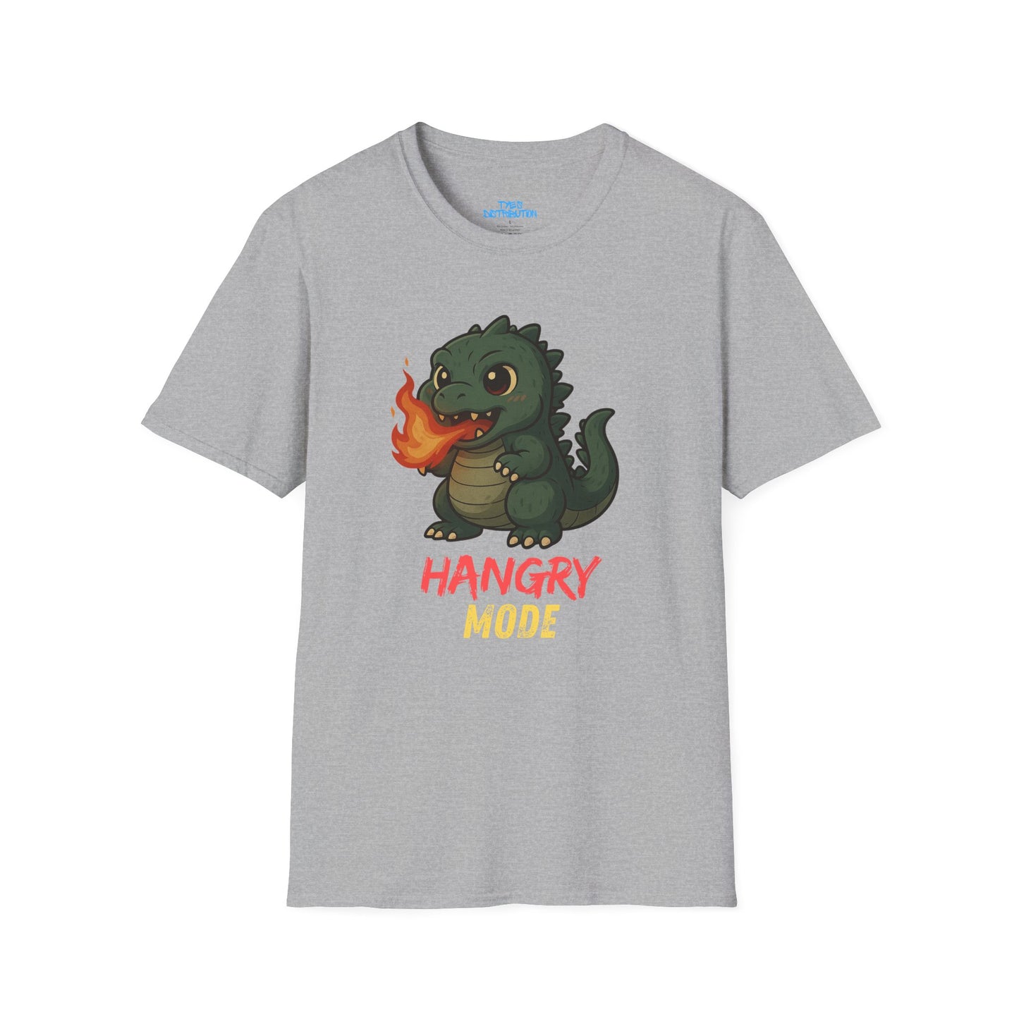 Hangry Mode Dino - Unisex Softstyle T-Shirt