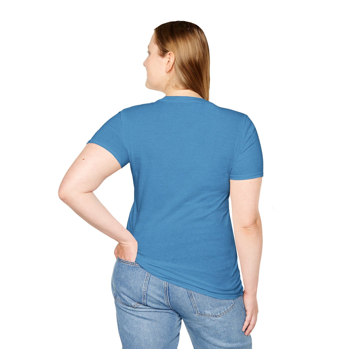 Cute & Bitey /W White Outline - Unisex Softstyle T-Shirt